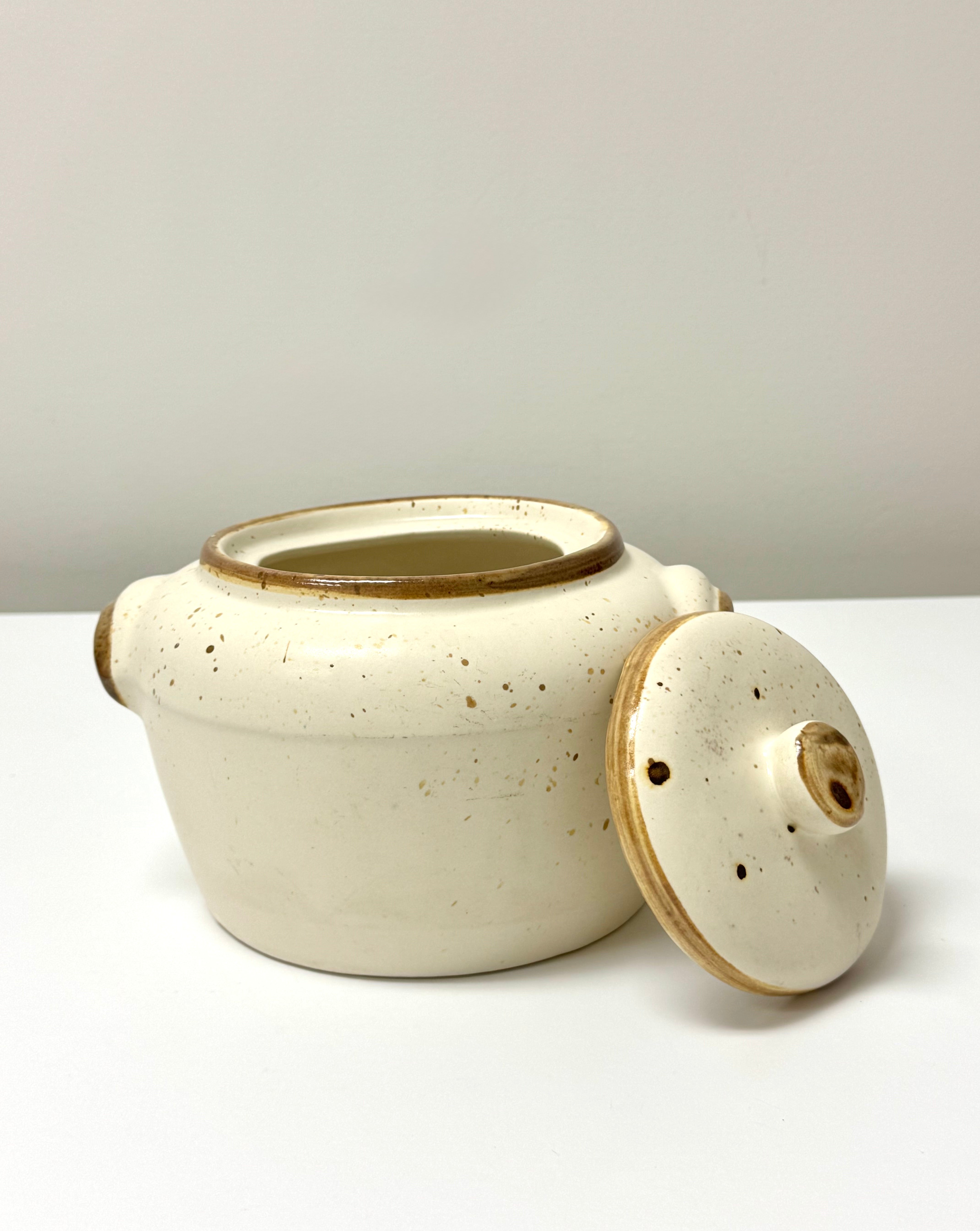 Vintage Stoneware Pottery Crock