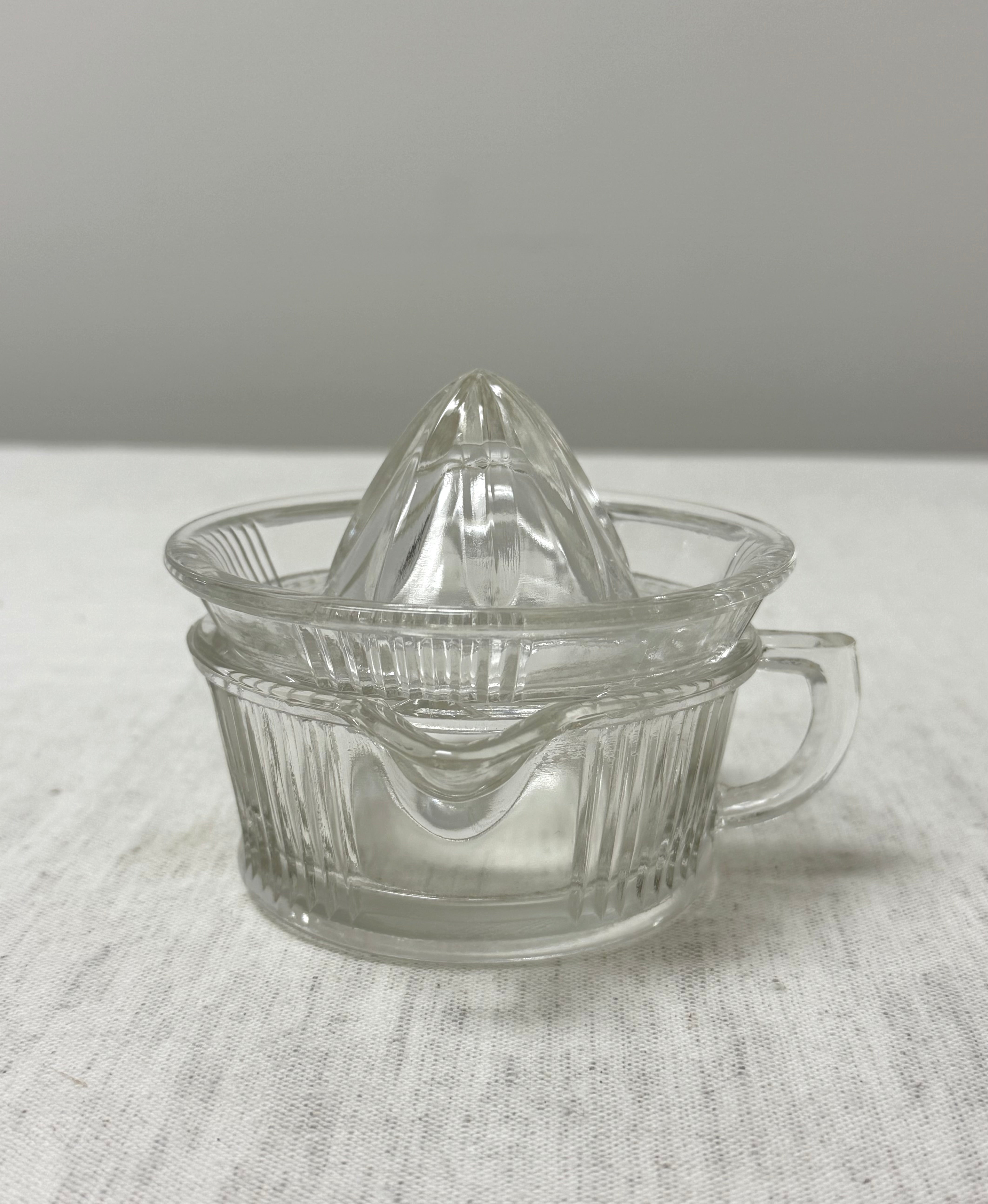 Vintage Small Glass Juicer