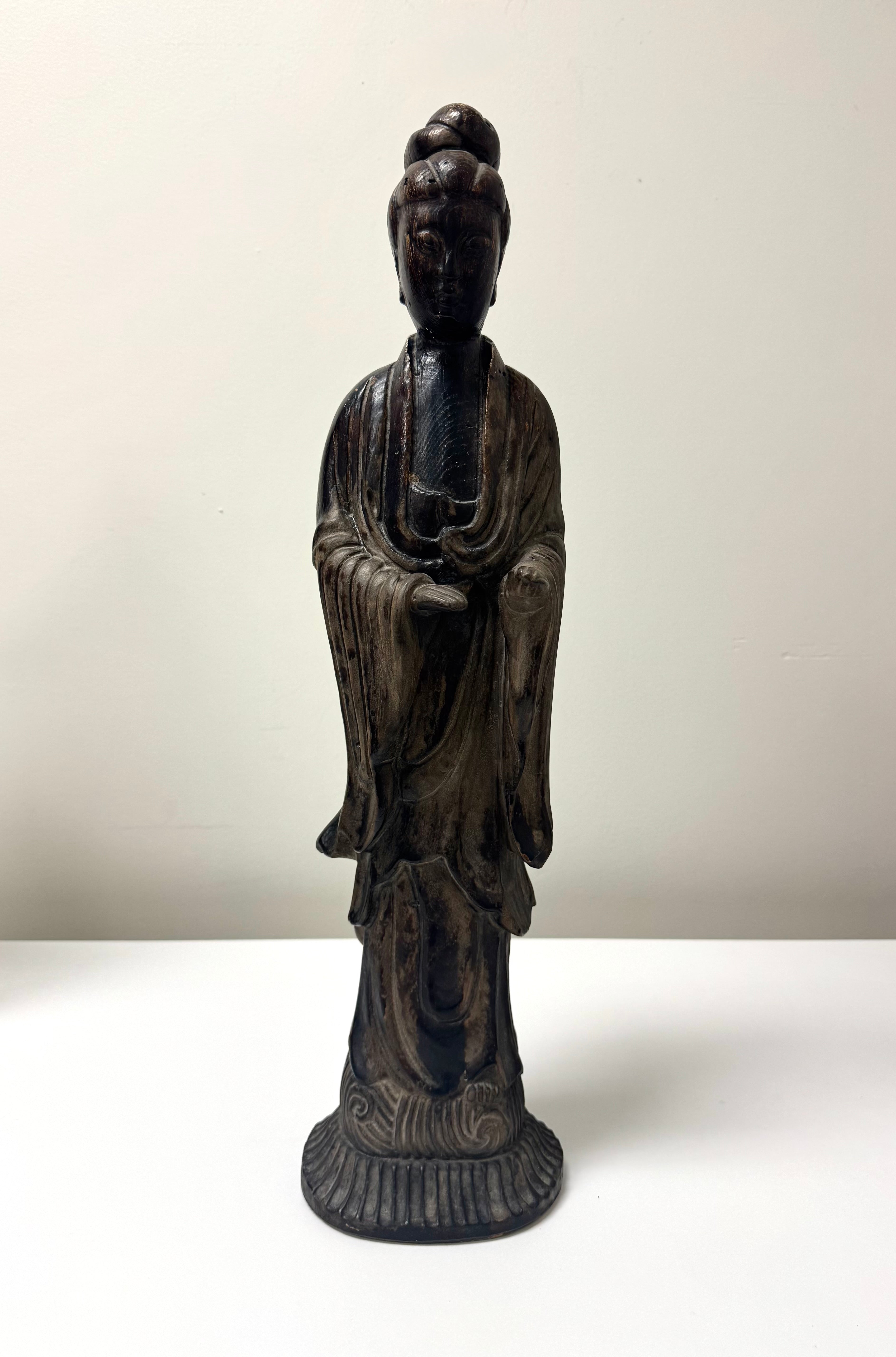 Metal Guanyin Figure