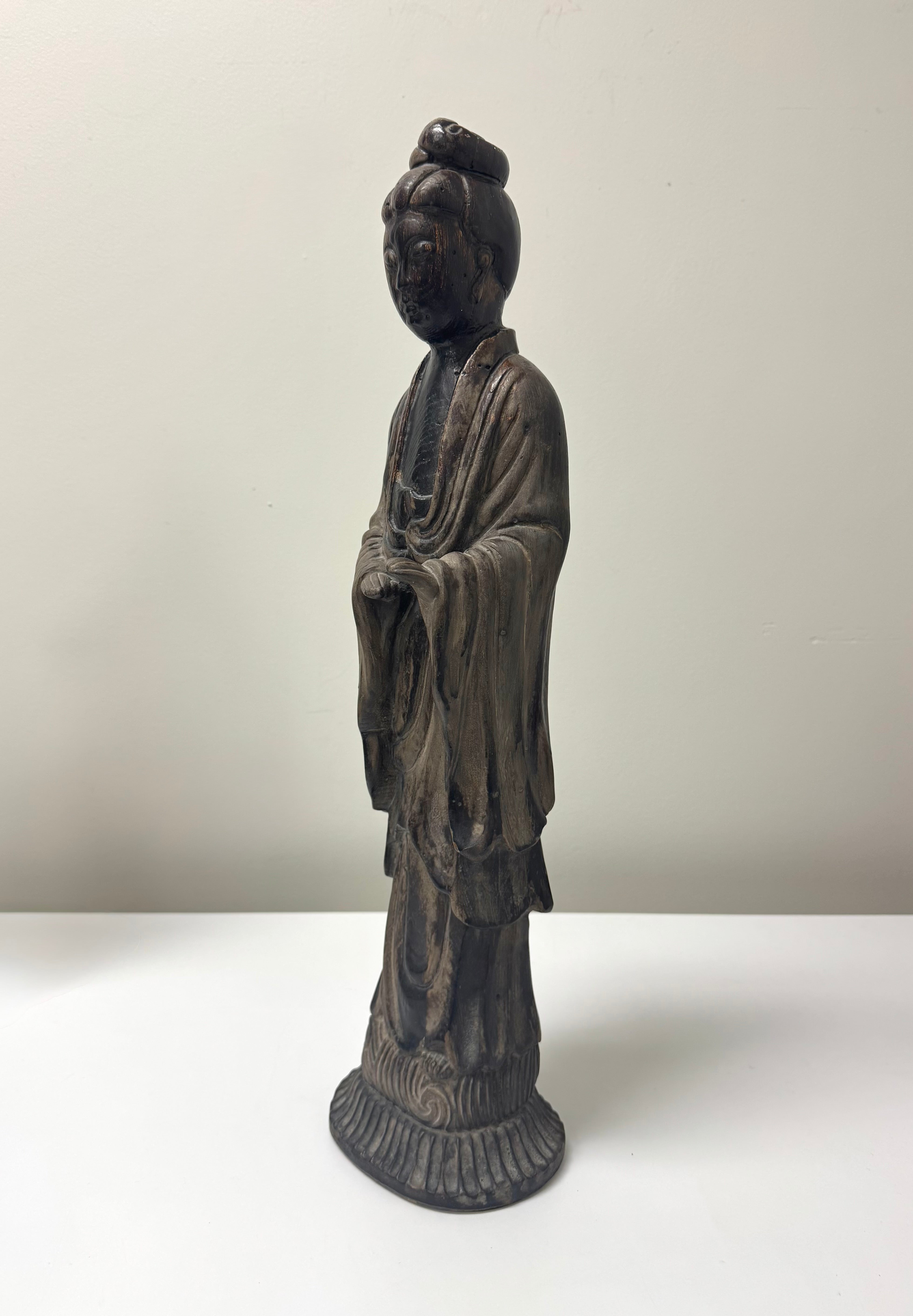 Metal Guanyin Figure