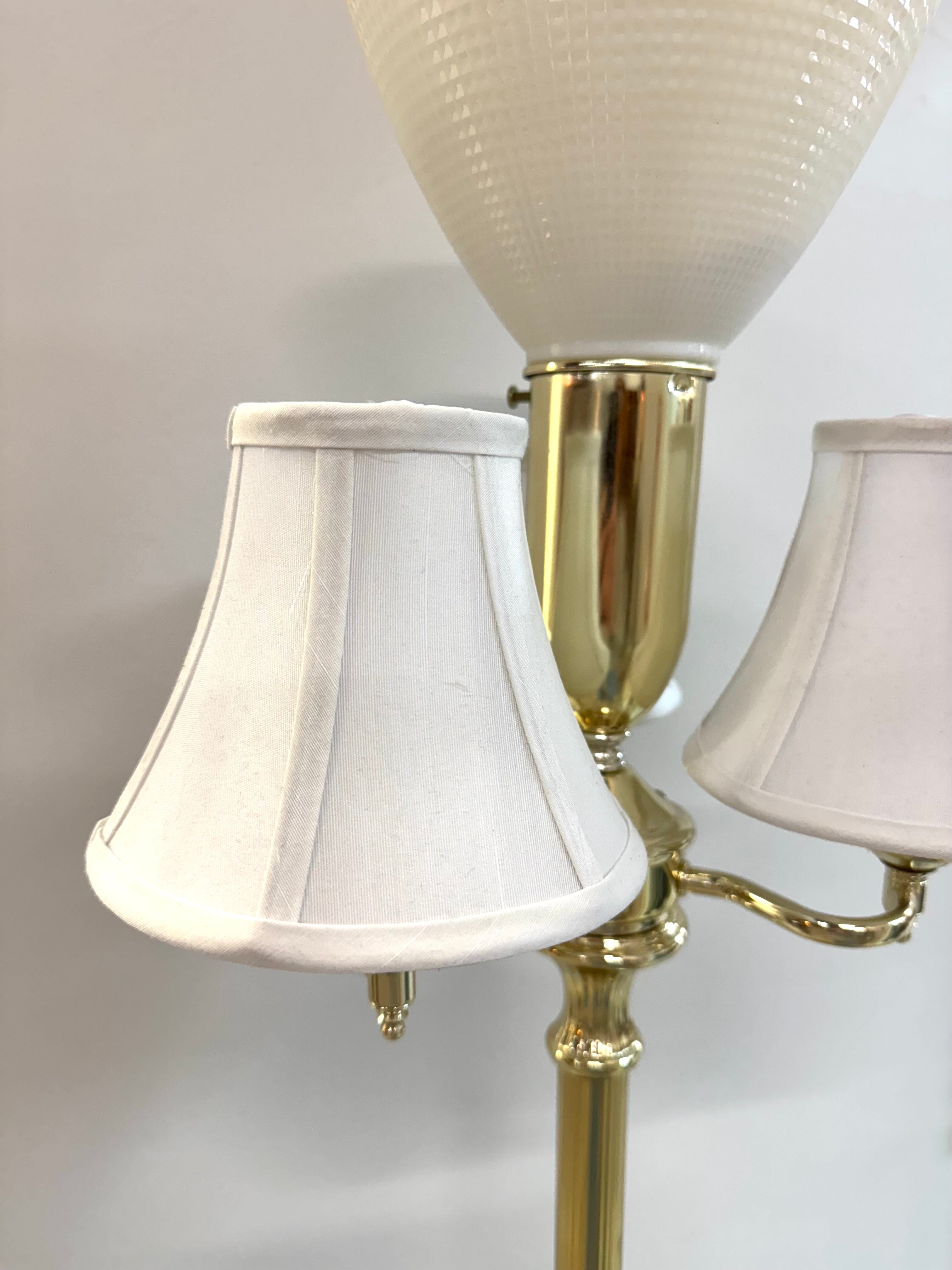 Polished Brass Floor Lamp