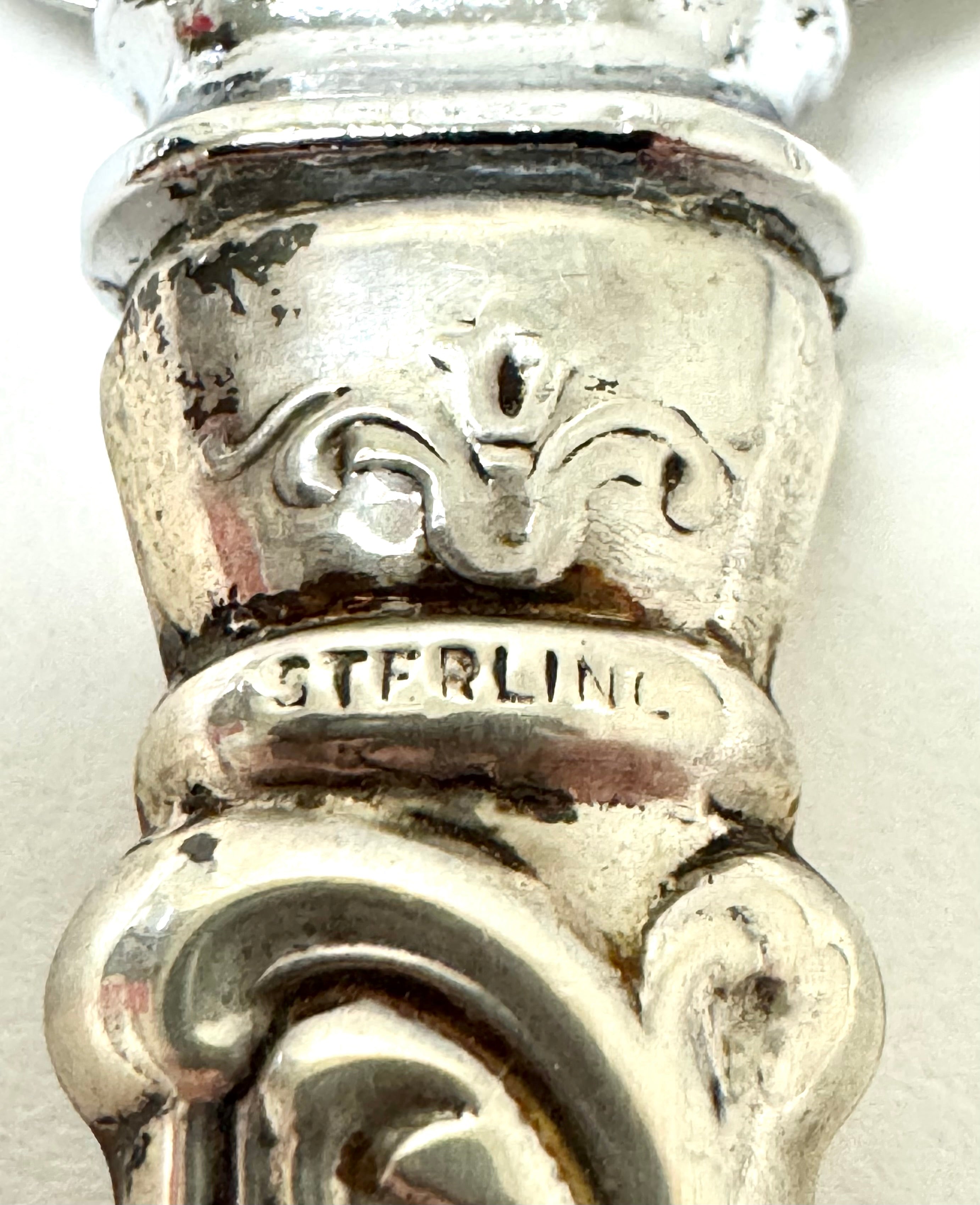Vintage Sterling Cheese Server