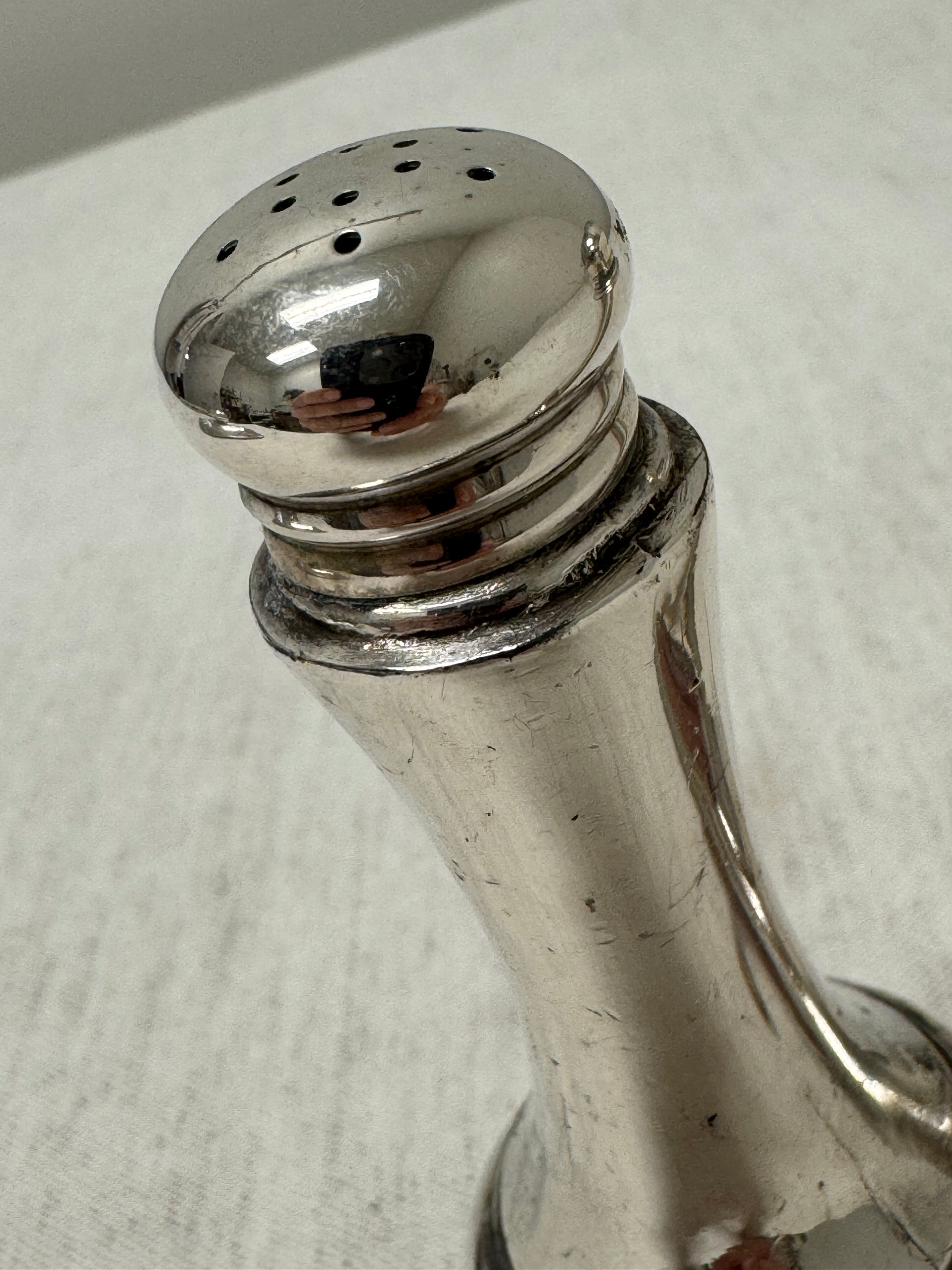 Vintage Silverplate Salt & Pepper Shakers