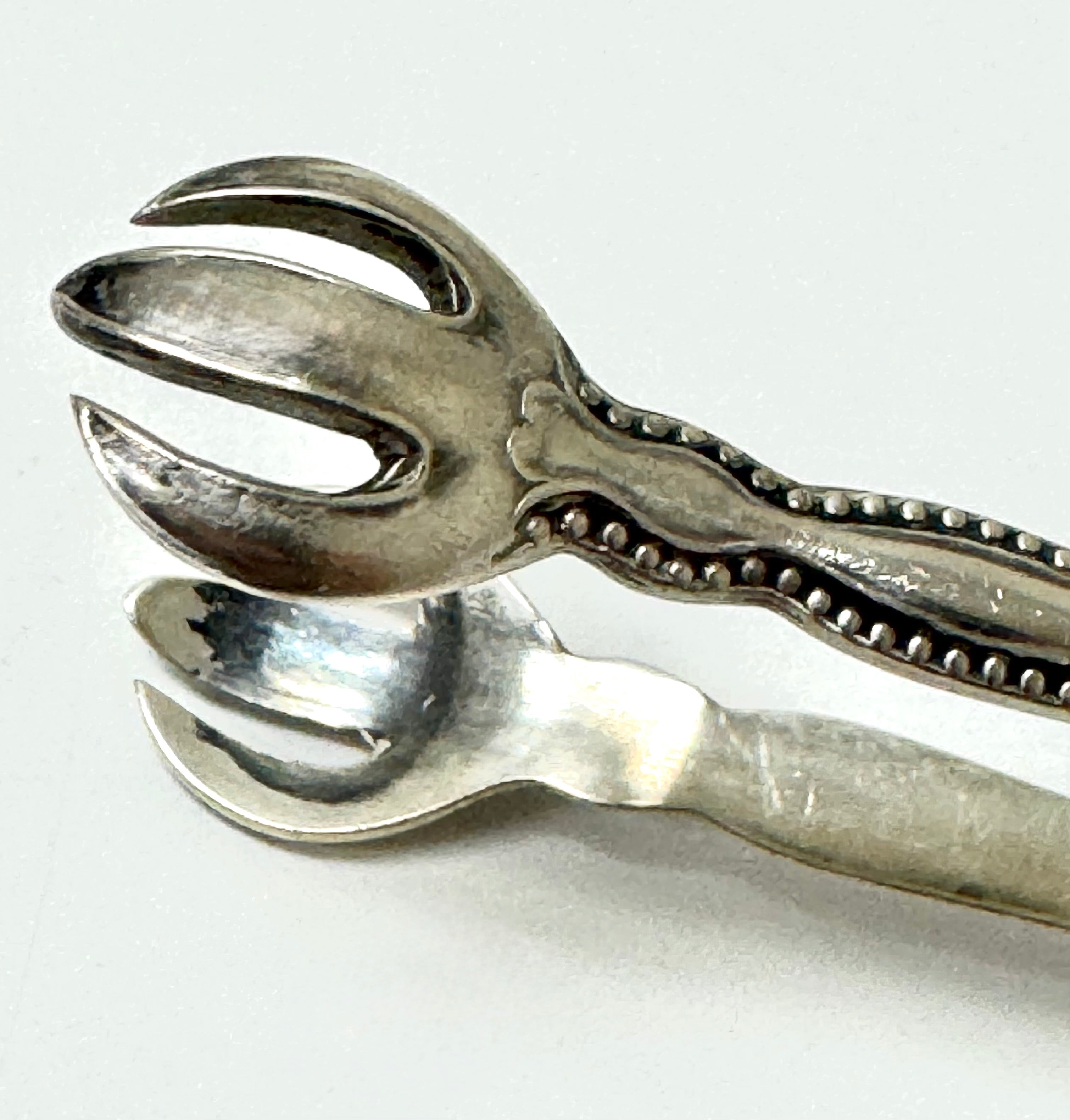 Vintage Sterling Sugar Tongs