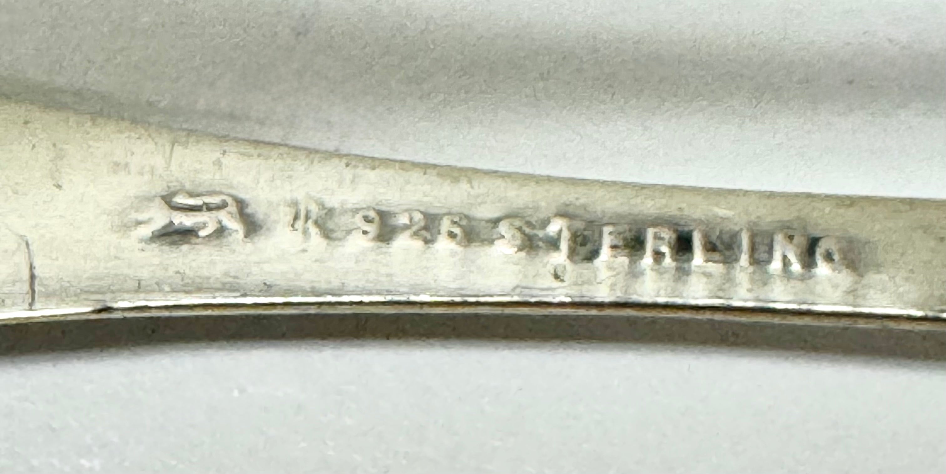 Vintage Sterling Sugar Tongs