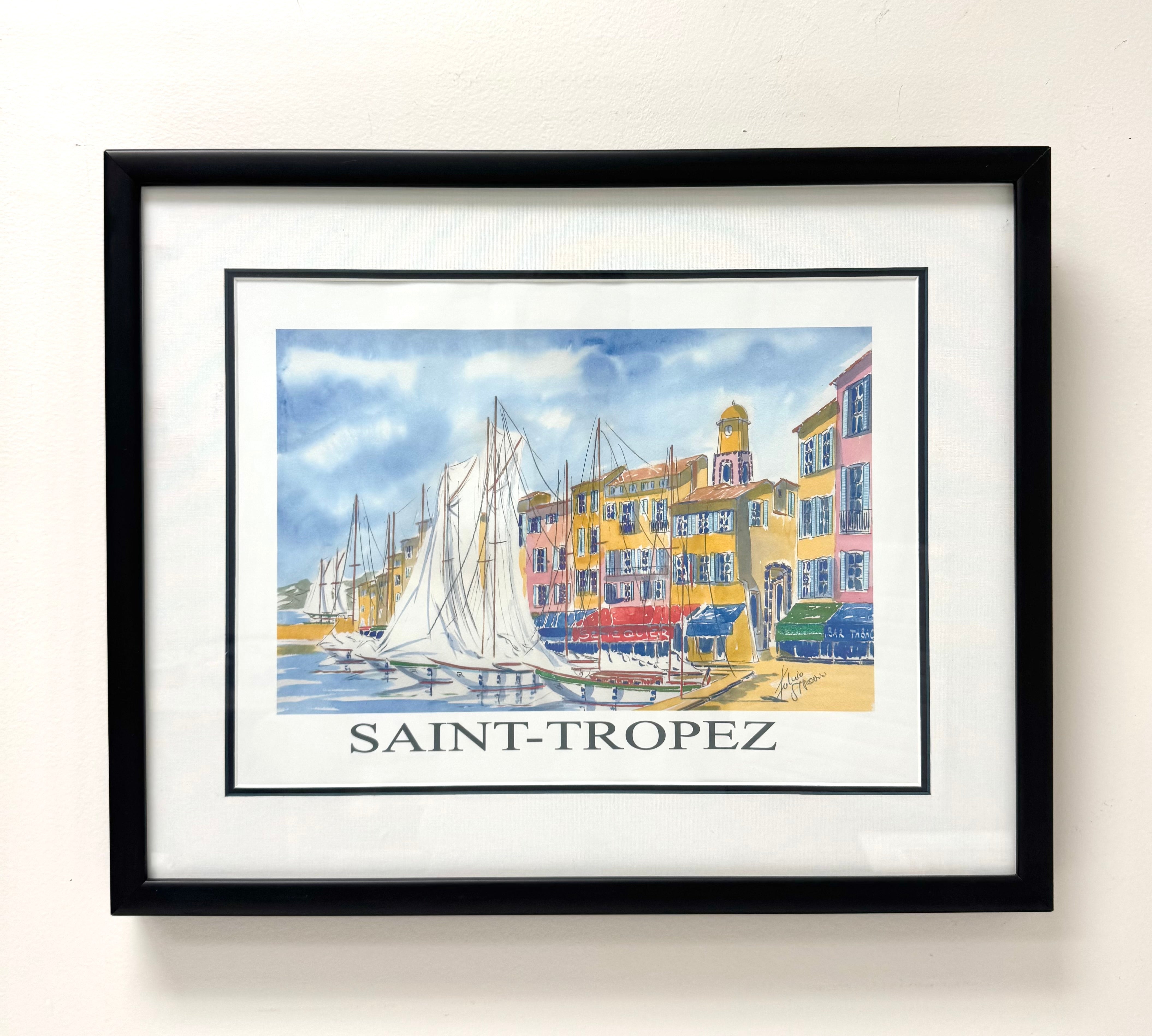 'Saint-Tropez' Print