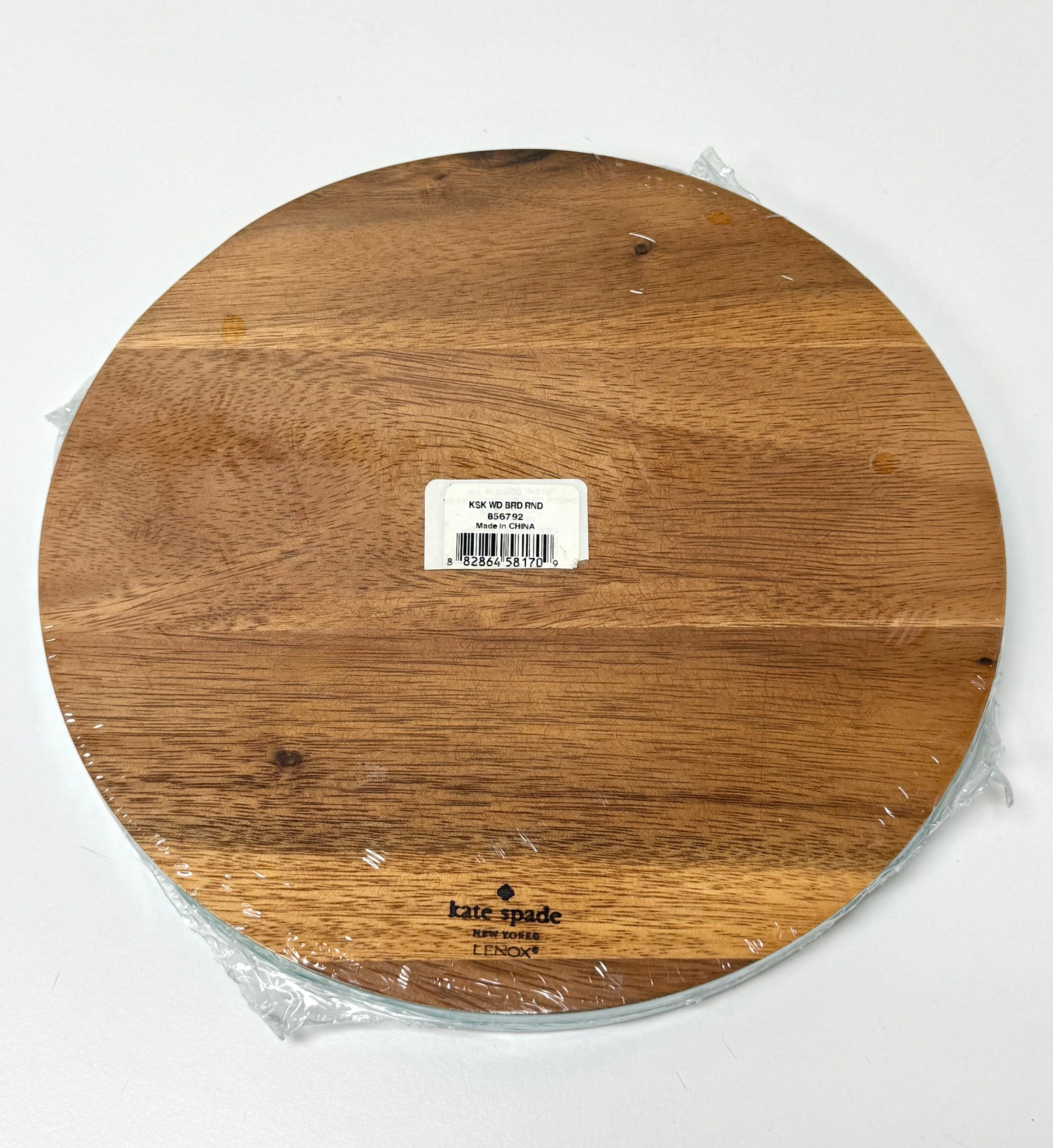 NEW KATE SPADE Wooden Board