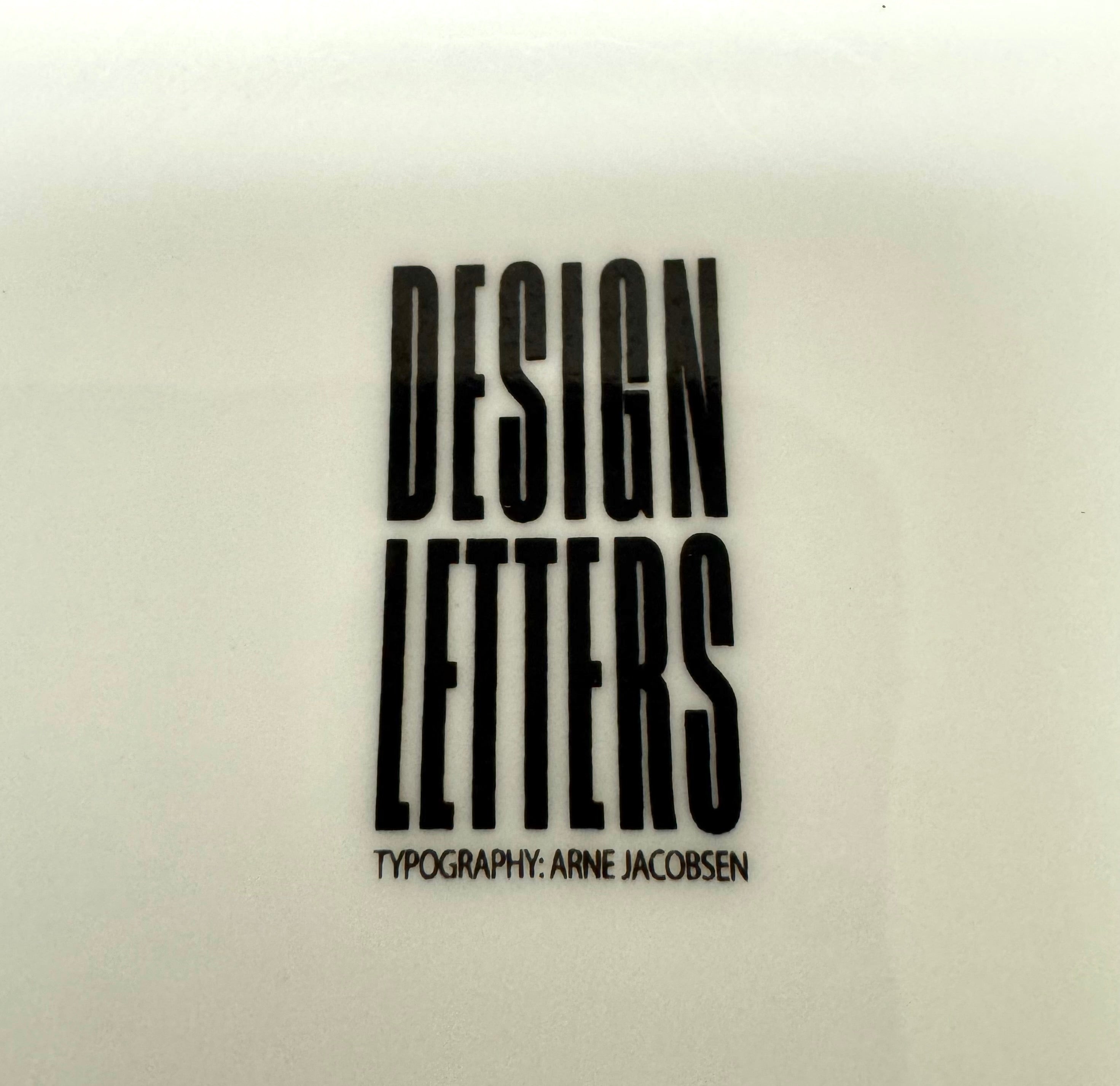 DESIGN LETTERS Arne Jacobsen Teapot