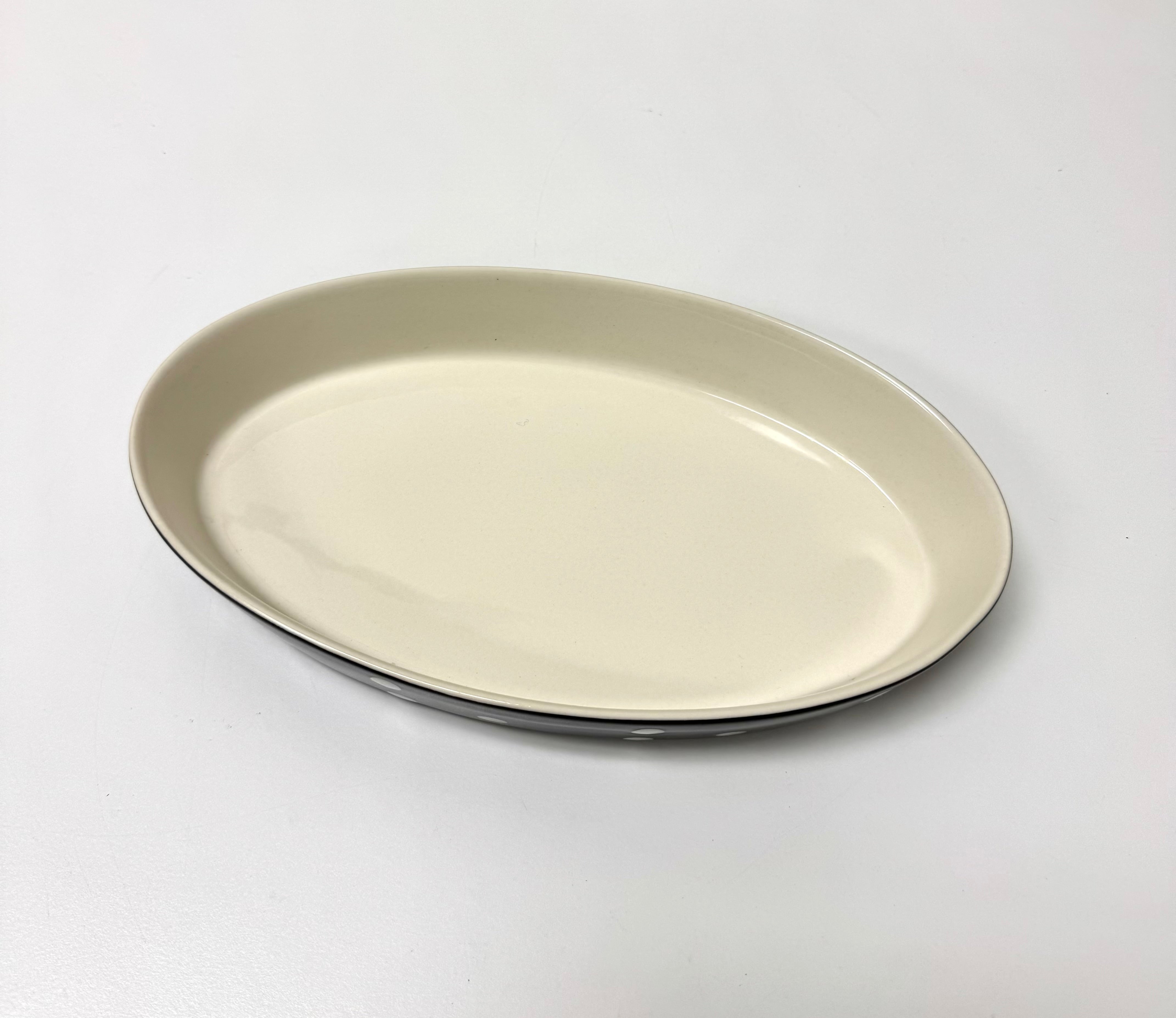 SPODE 'Baking Days' Polka Dot Oval Dish