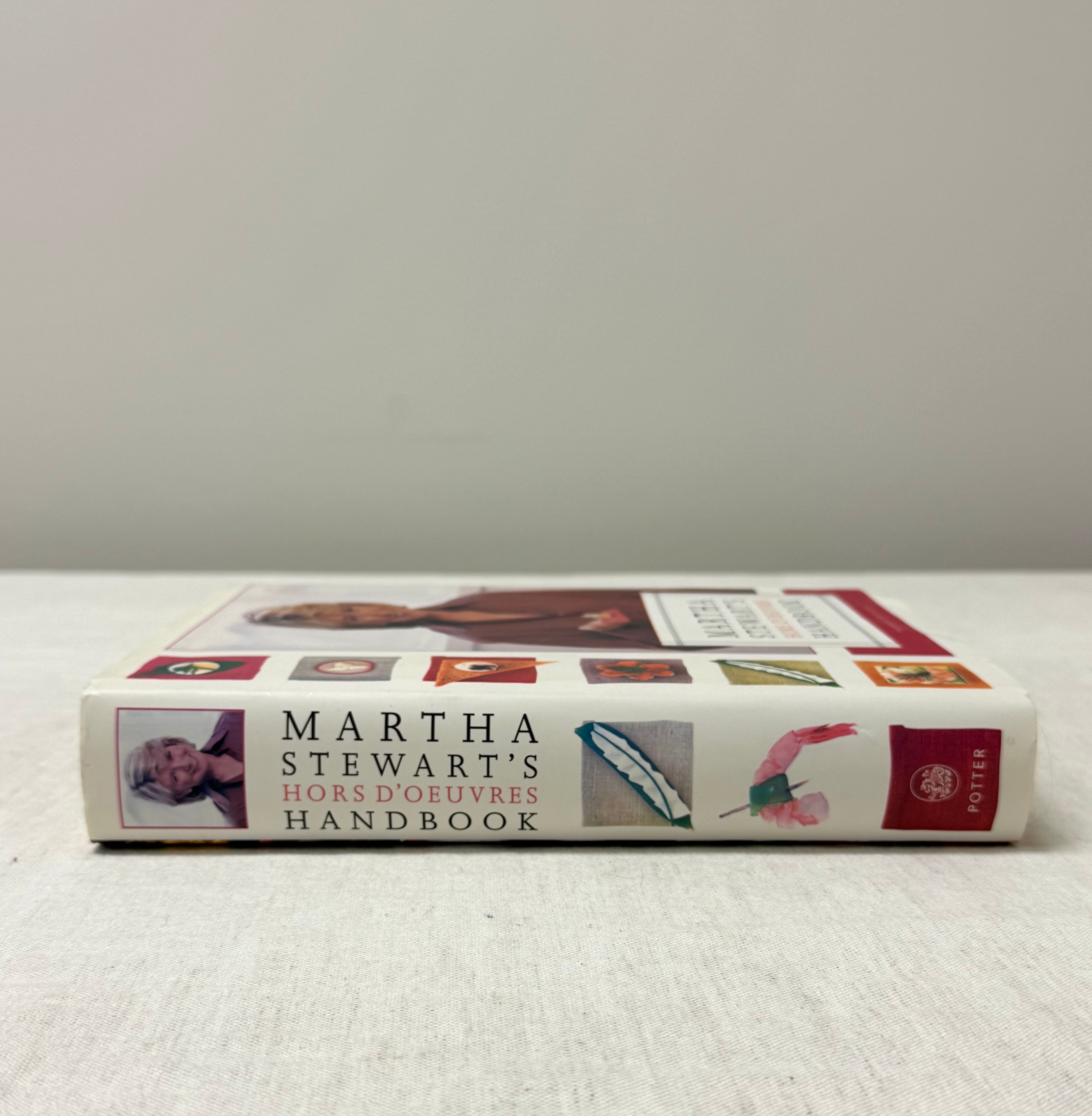 'Martha Stewart's Hors d'Oeuvres Handbook' Hardcover (First Edition)