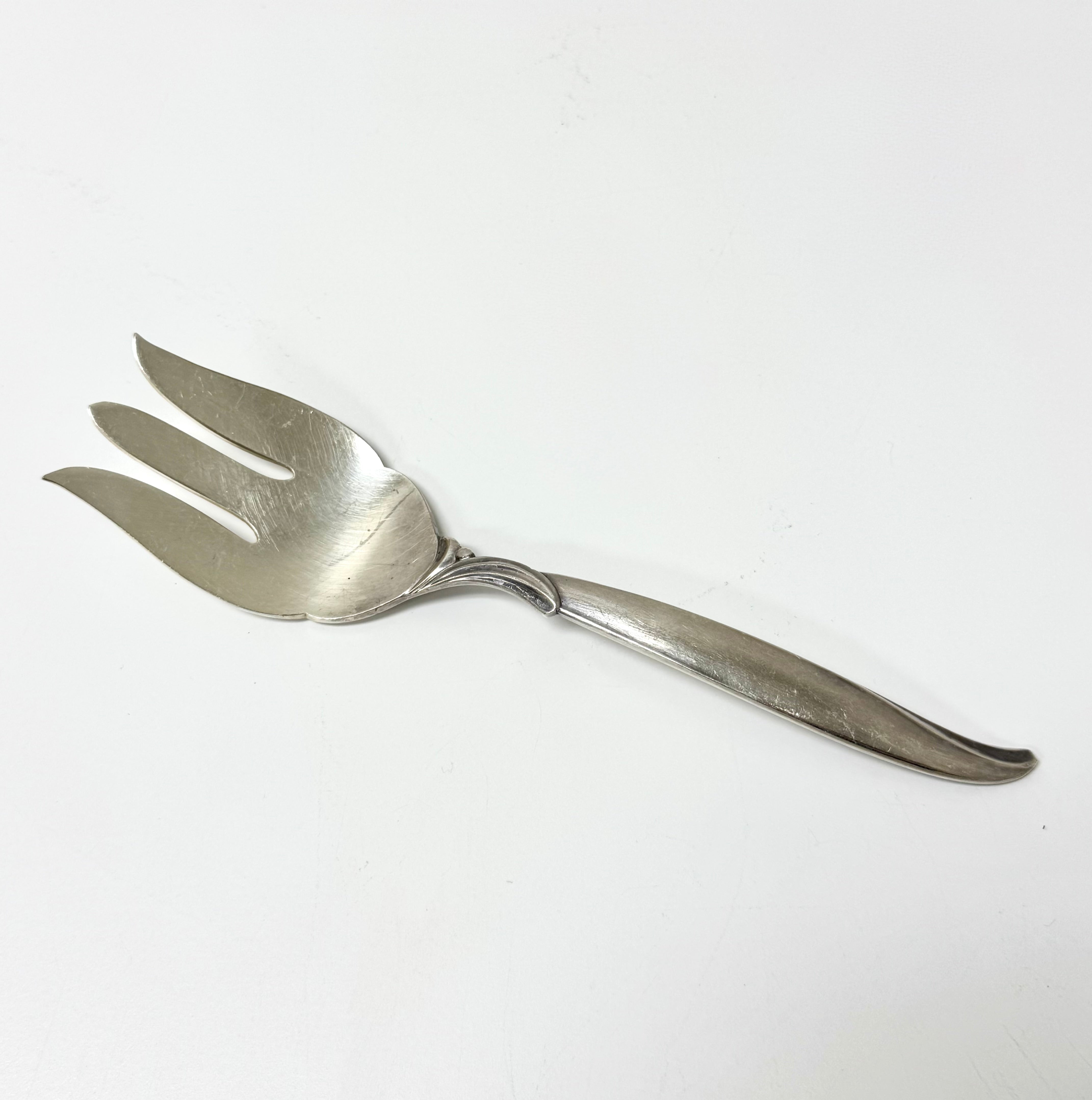 Vintage Silverplate Serving Fork
