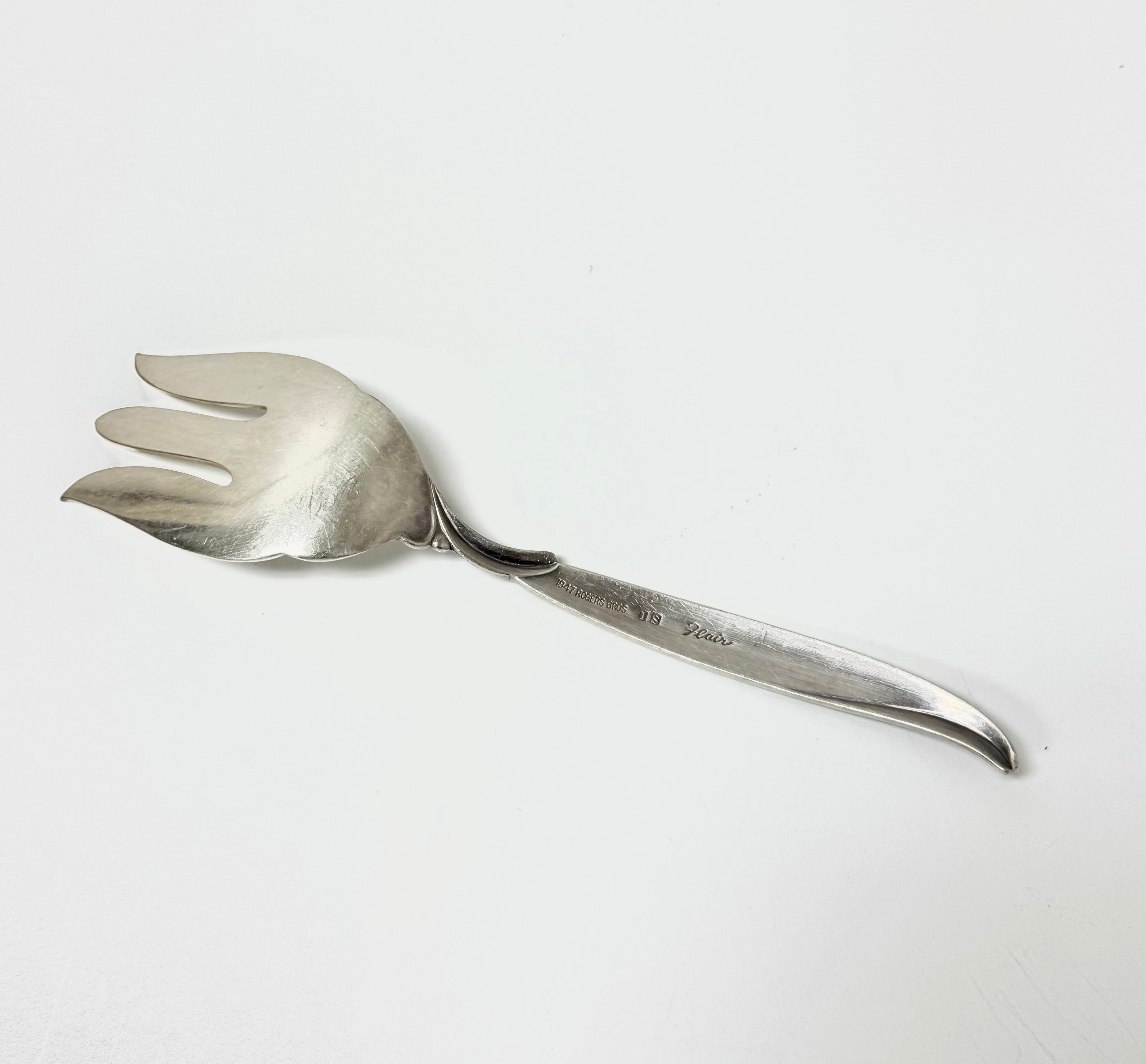 Vintage Silverplate Serving Fork