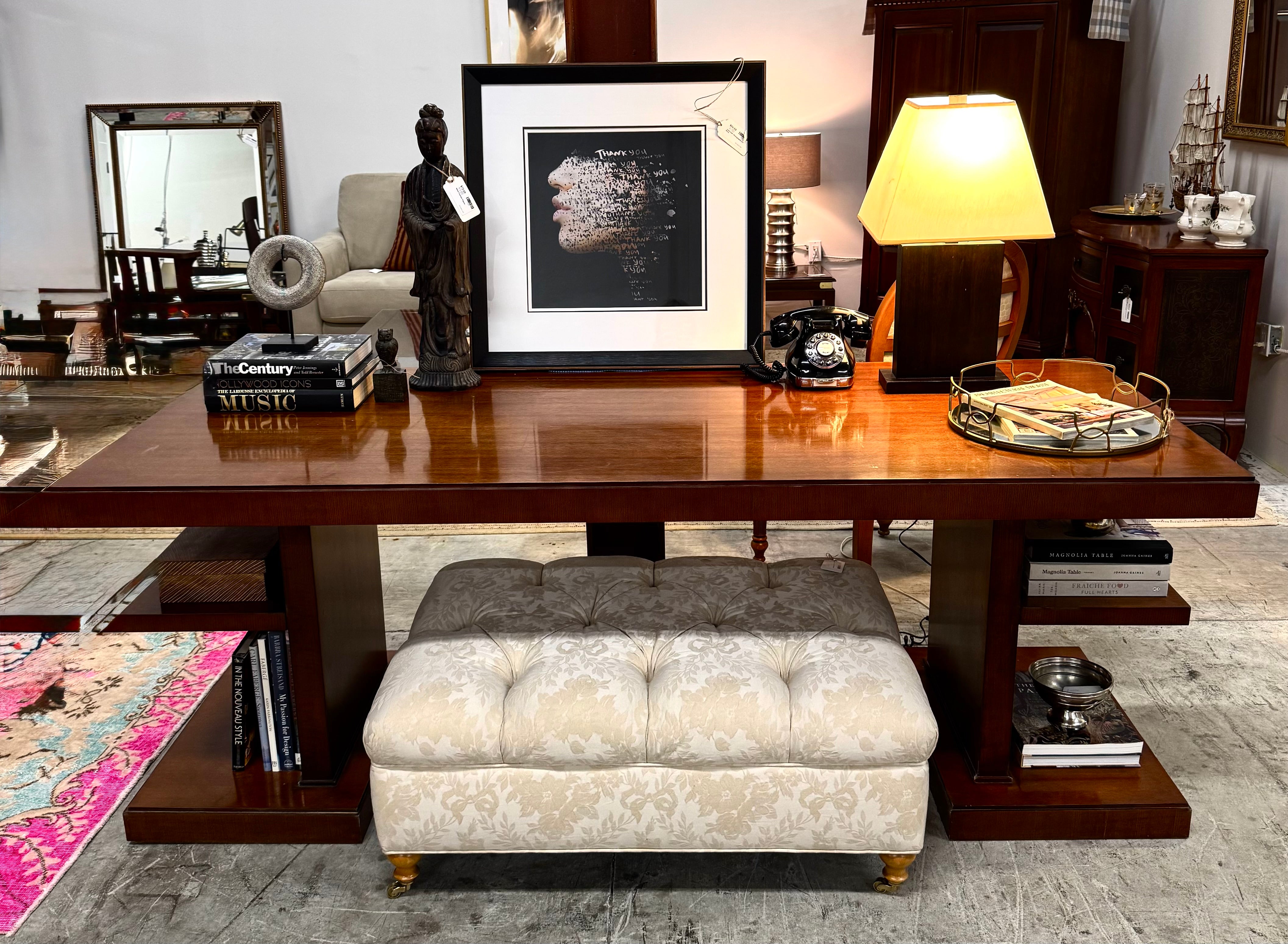 HICKORY CHAIR 'Dalton' Library Table