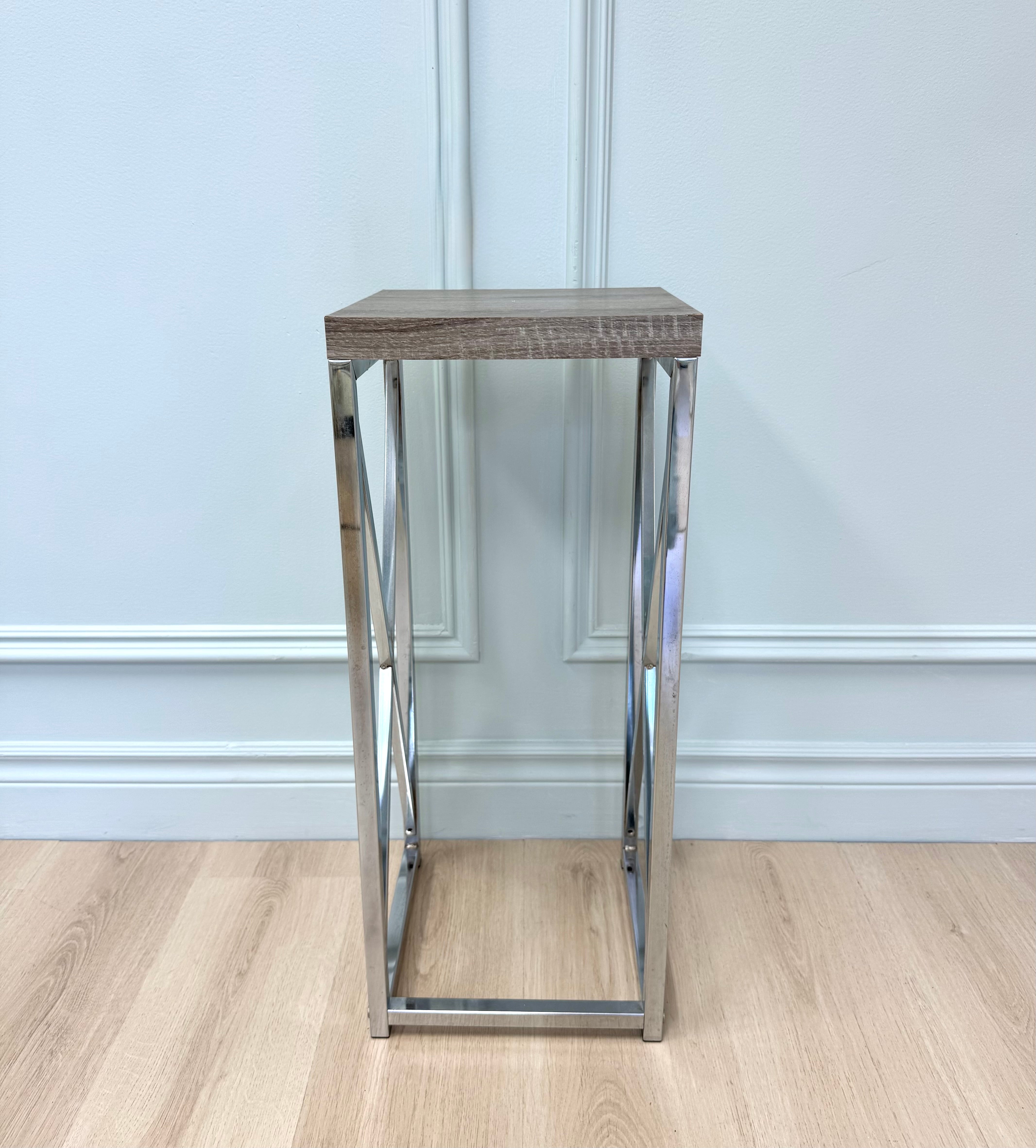 Chrome X Accent Table