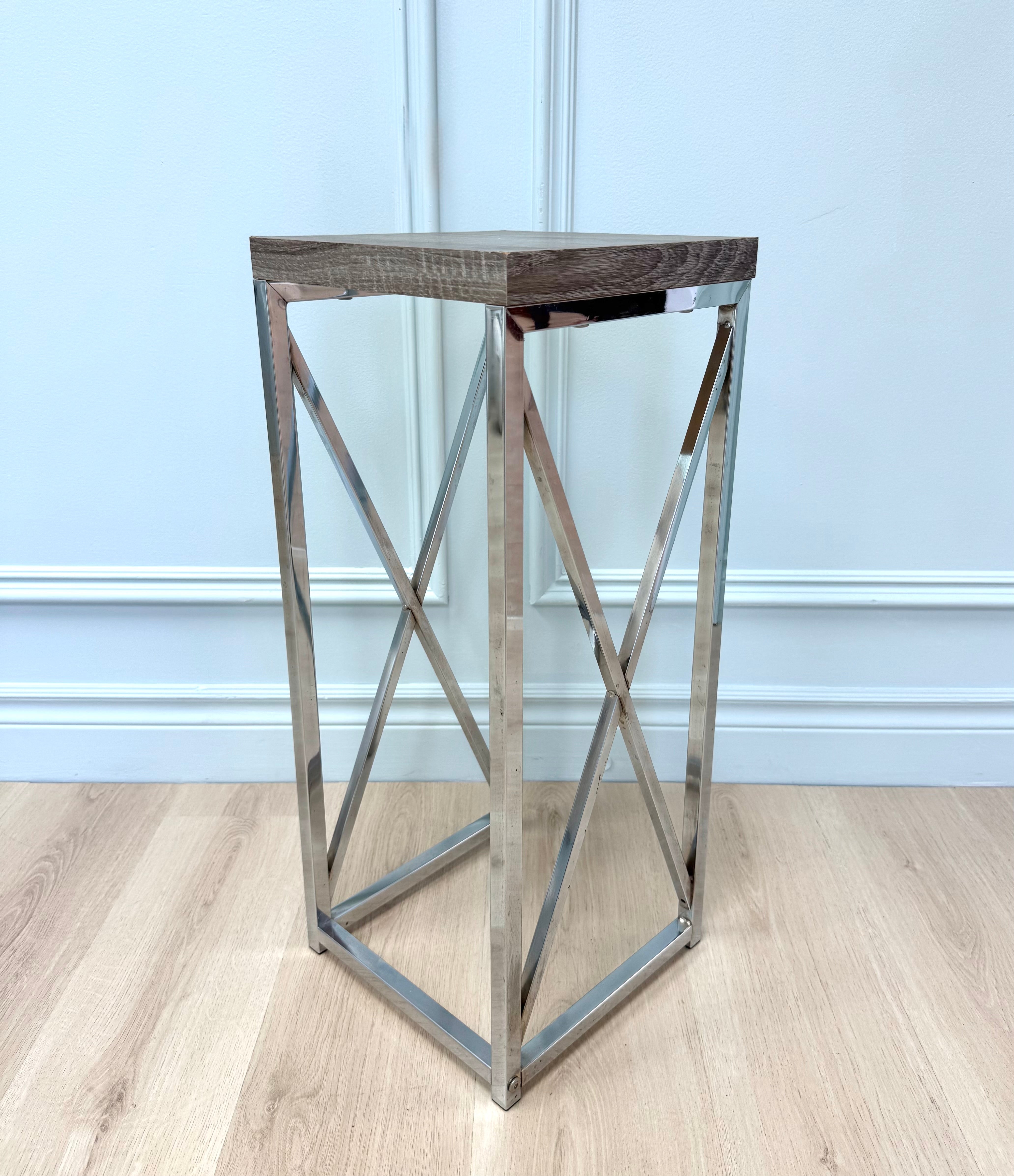 Chrome X Accent Table