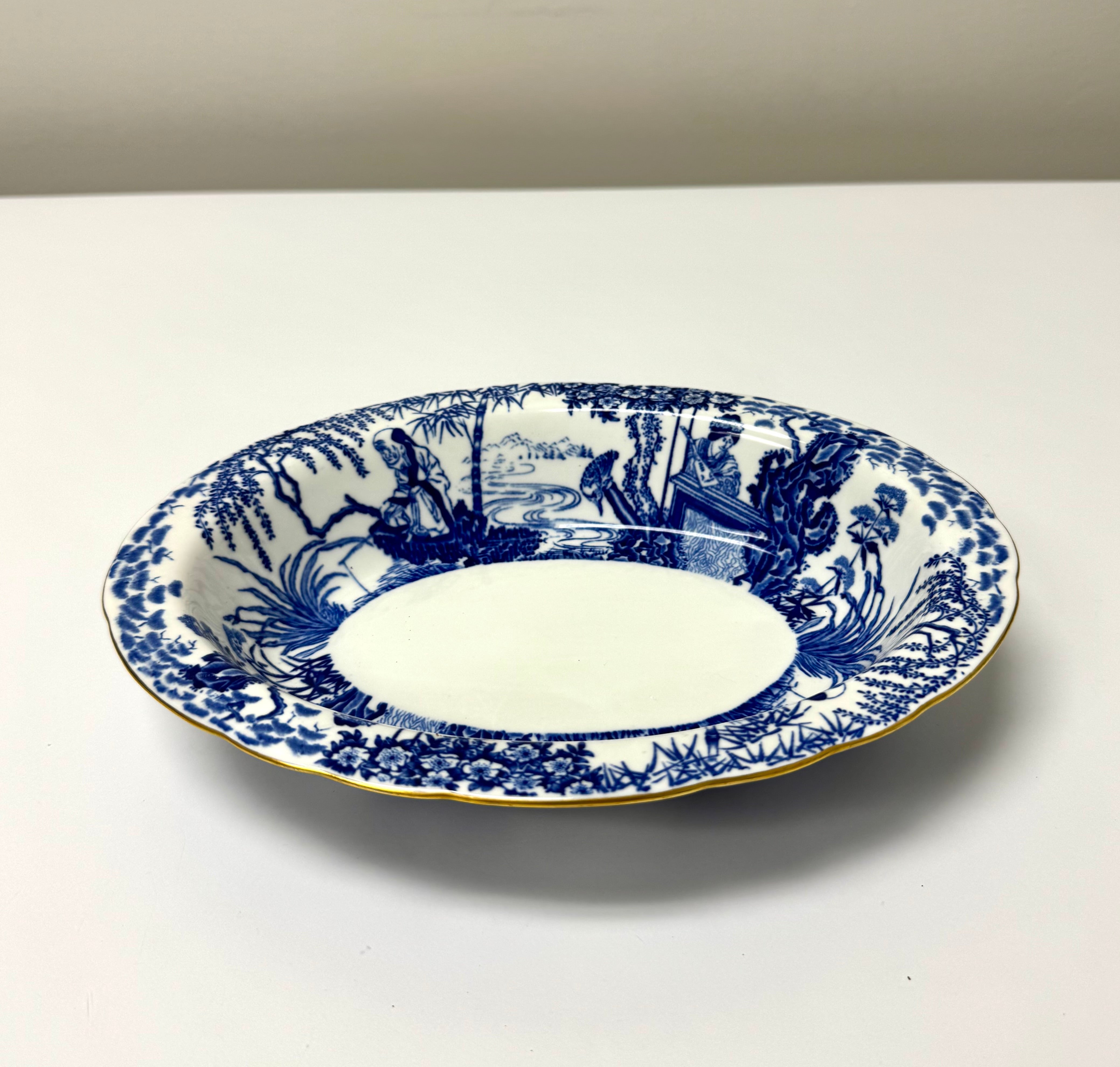 ROYAL CROWN DERBY 'Mikado' Oval Serving Dish