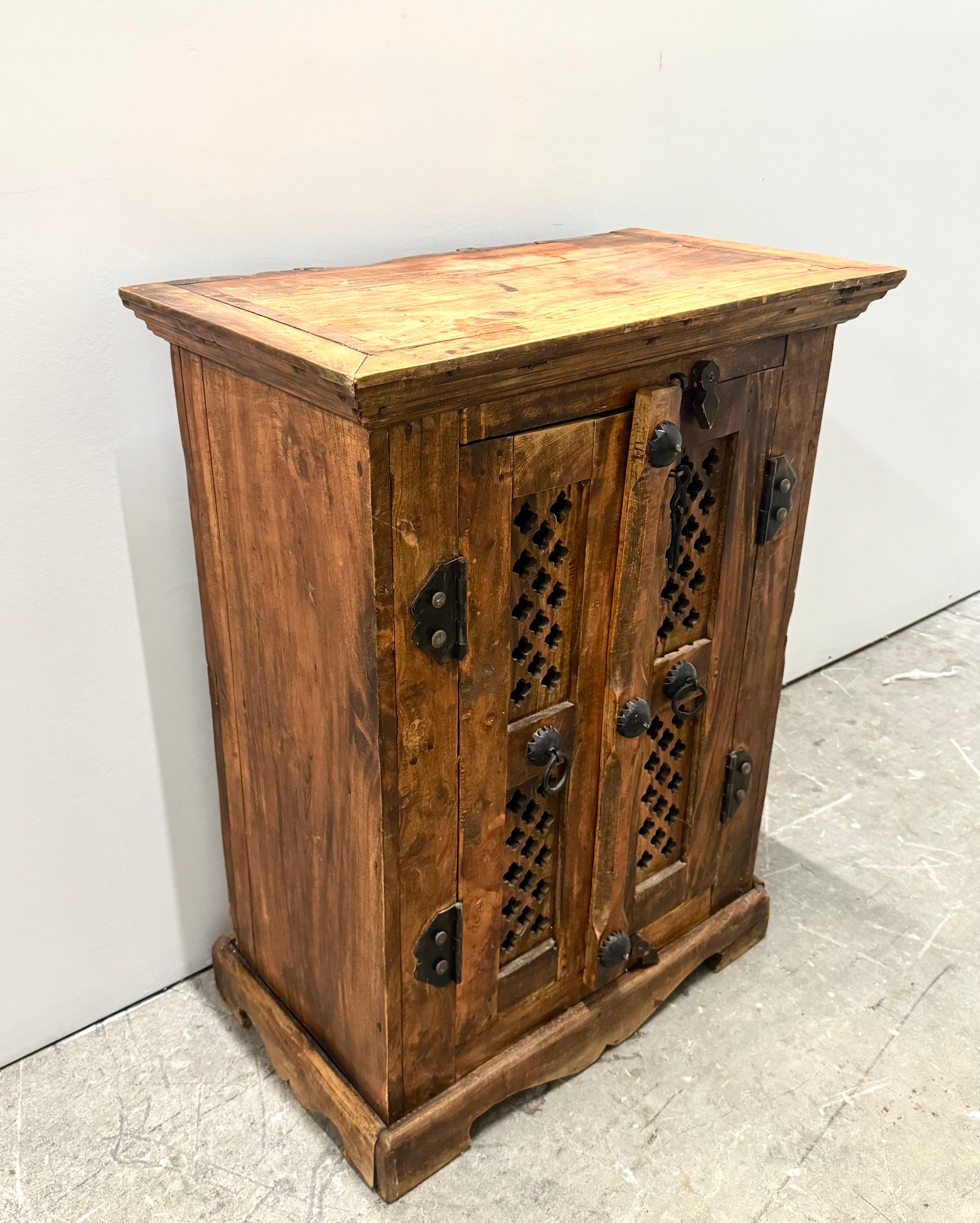 Rustic Indian Cabinet