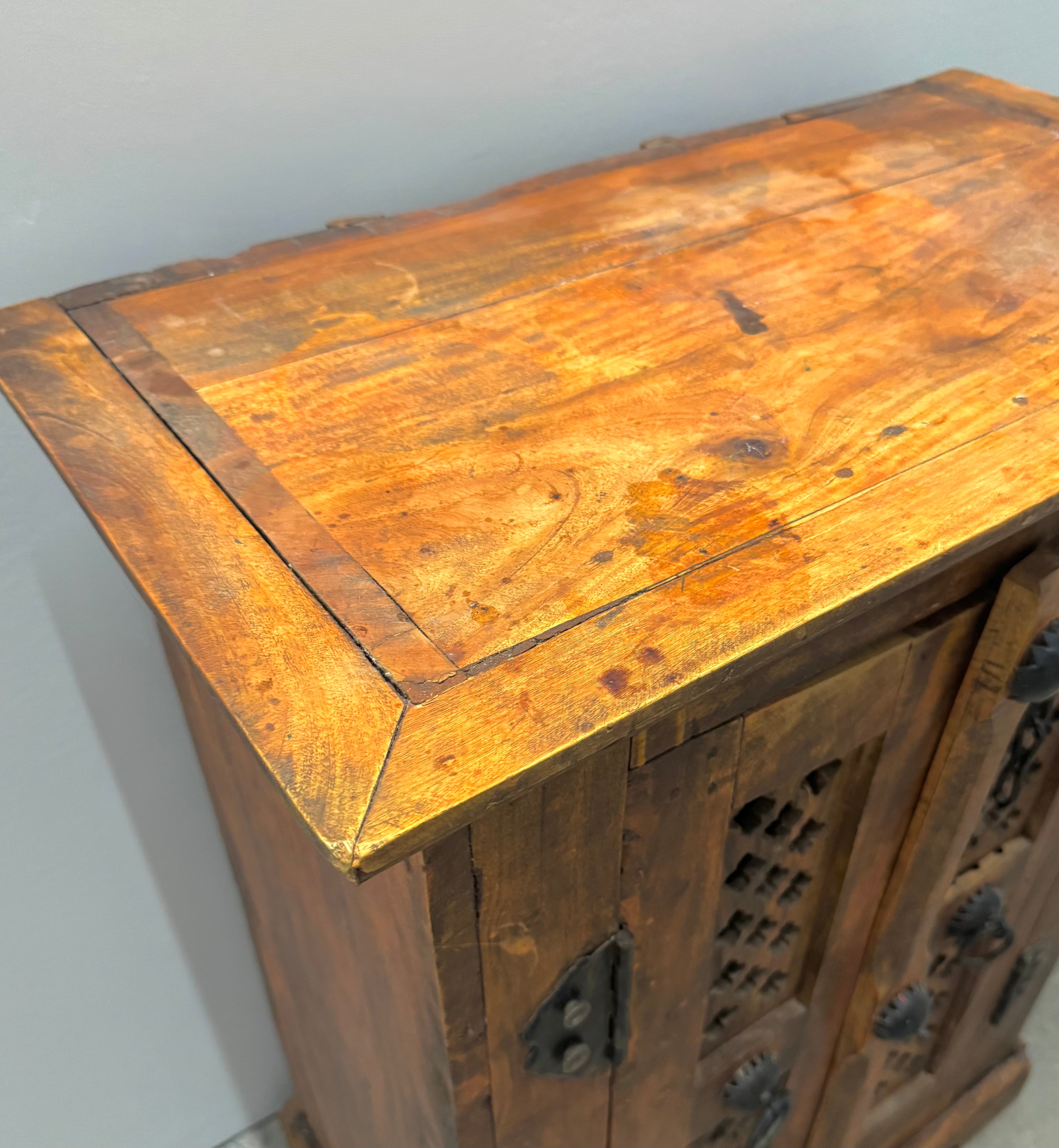 Rustic Indian Cabinet