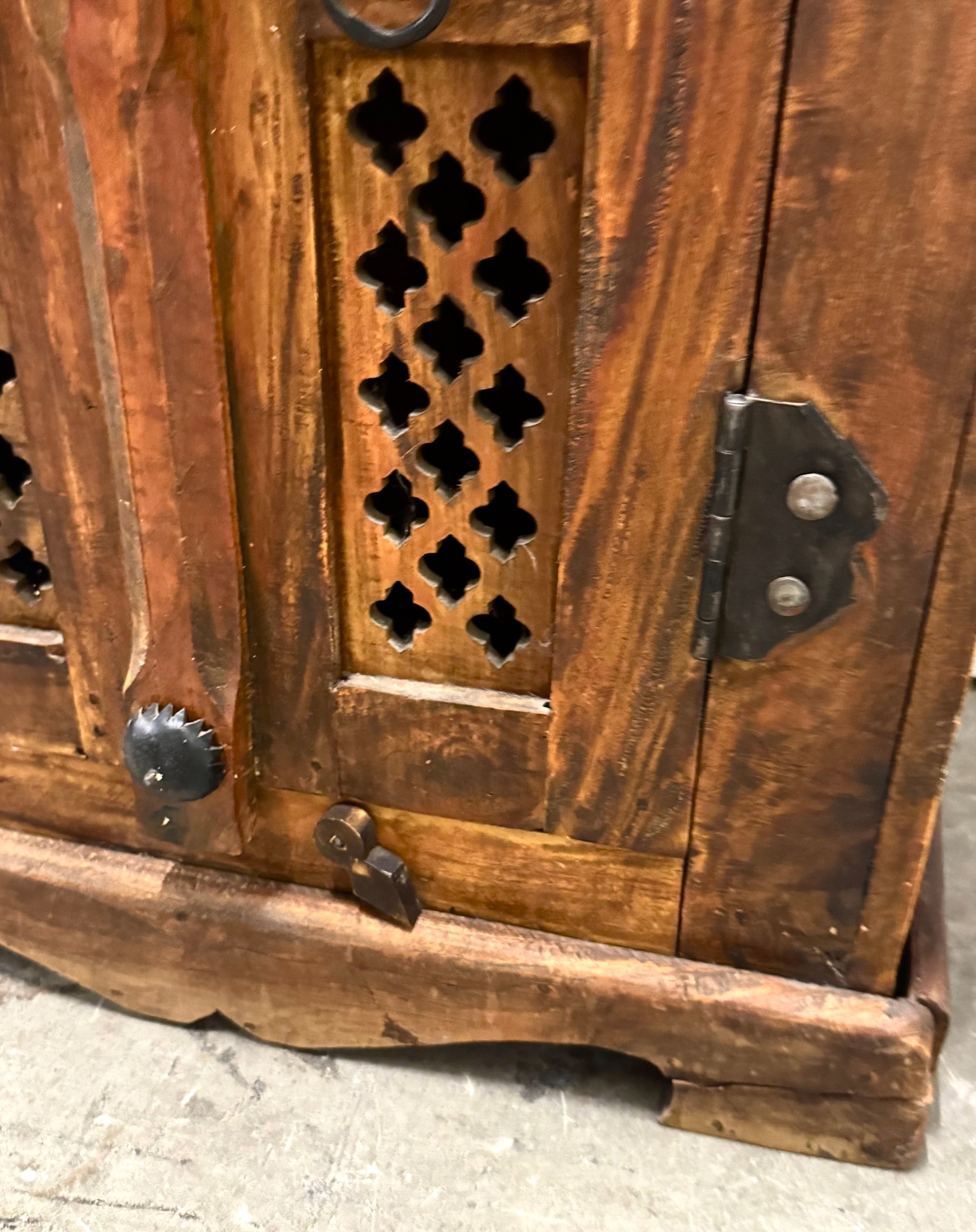 Rustic Indian Cabinet