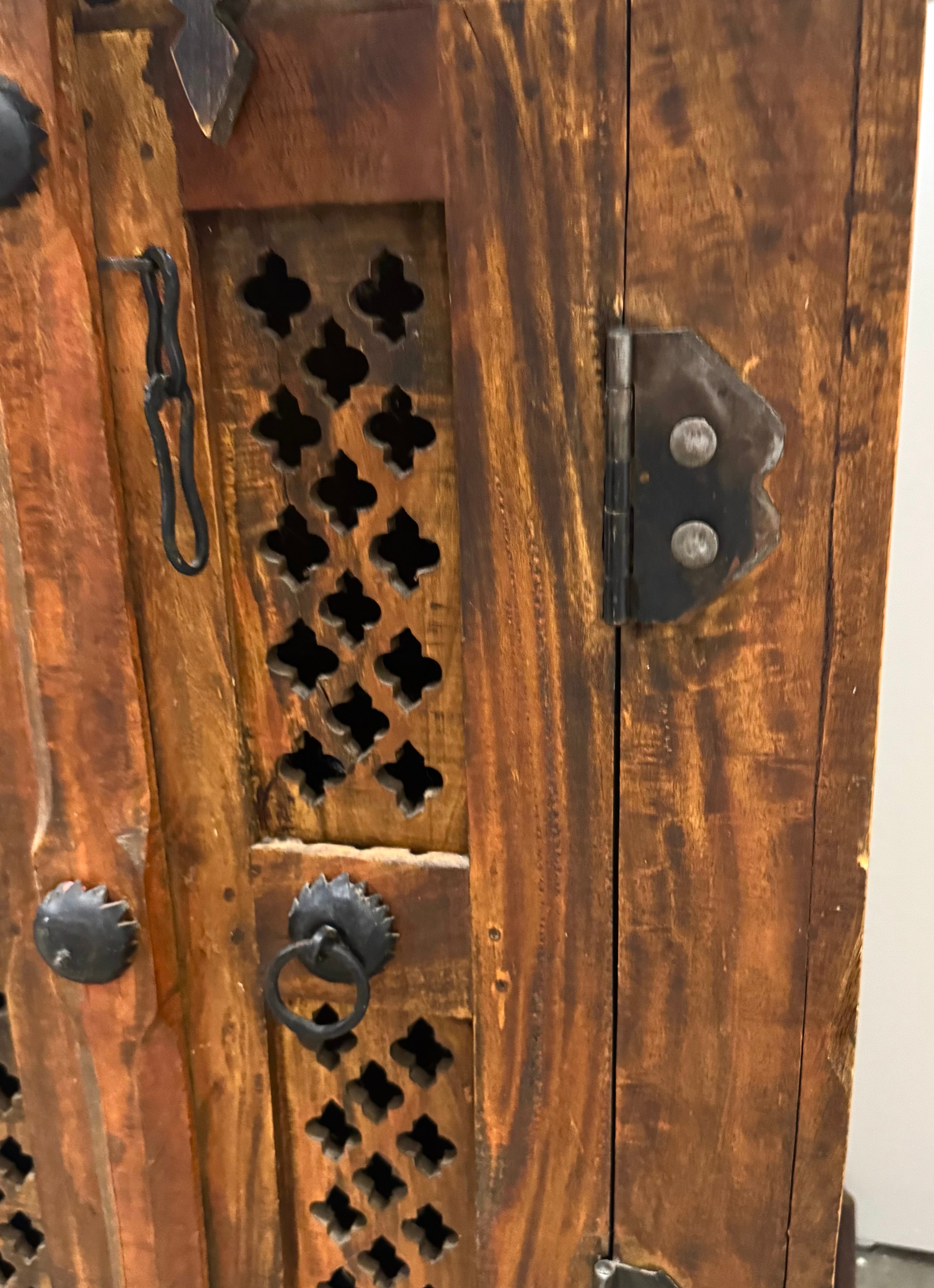 Rustic Indian Cabinet