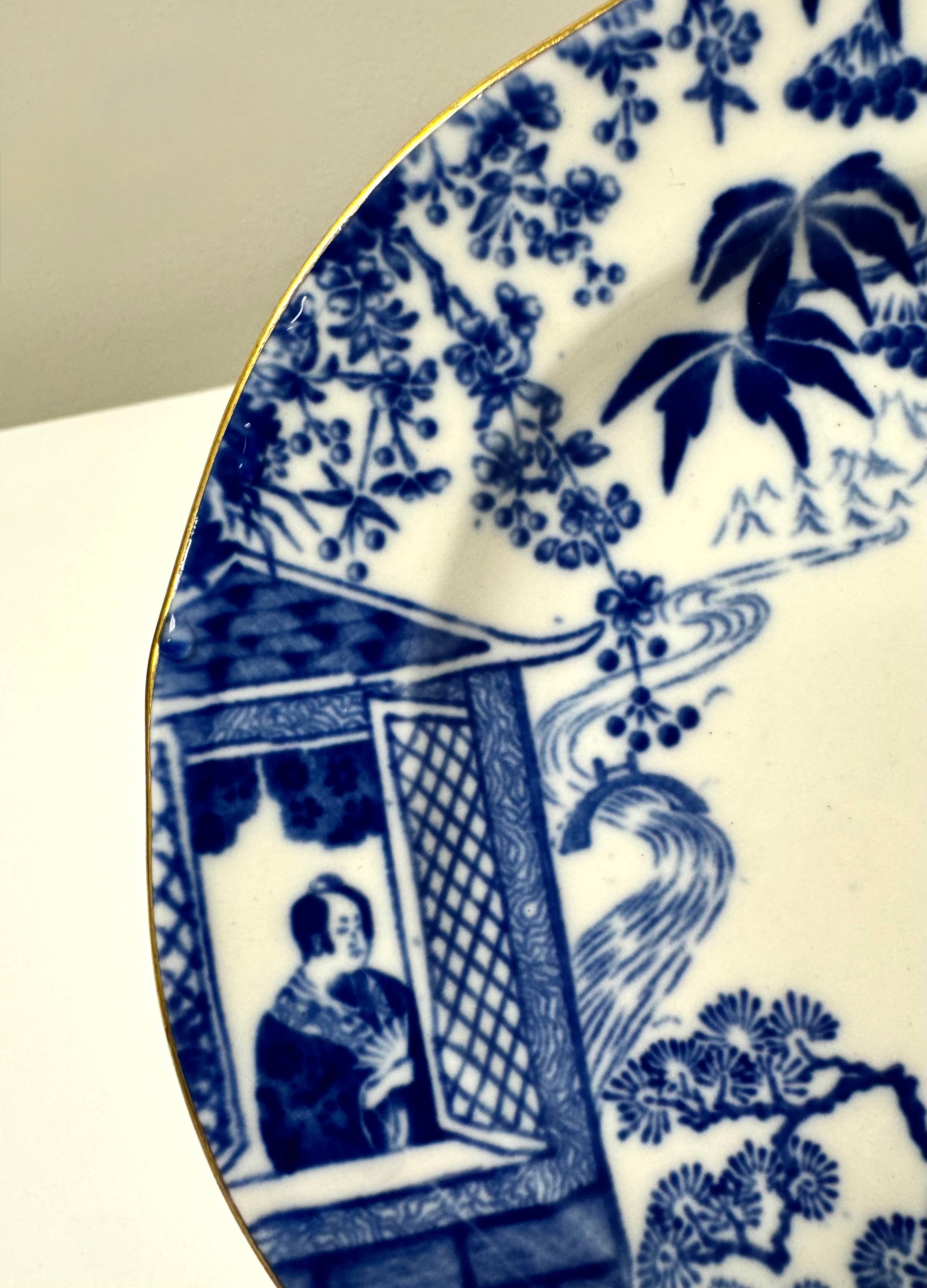 ROYAL CROWN DERBY 'Mikado' Side Plates Set of 2