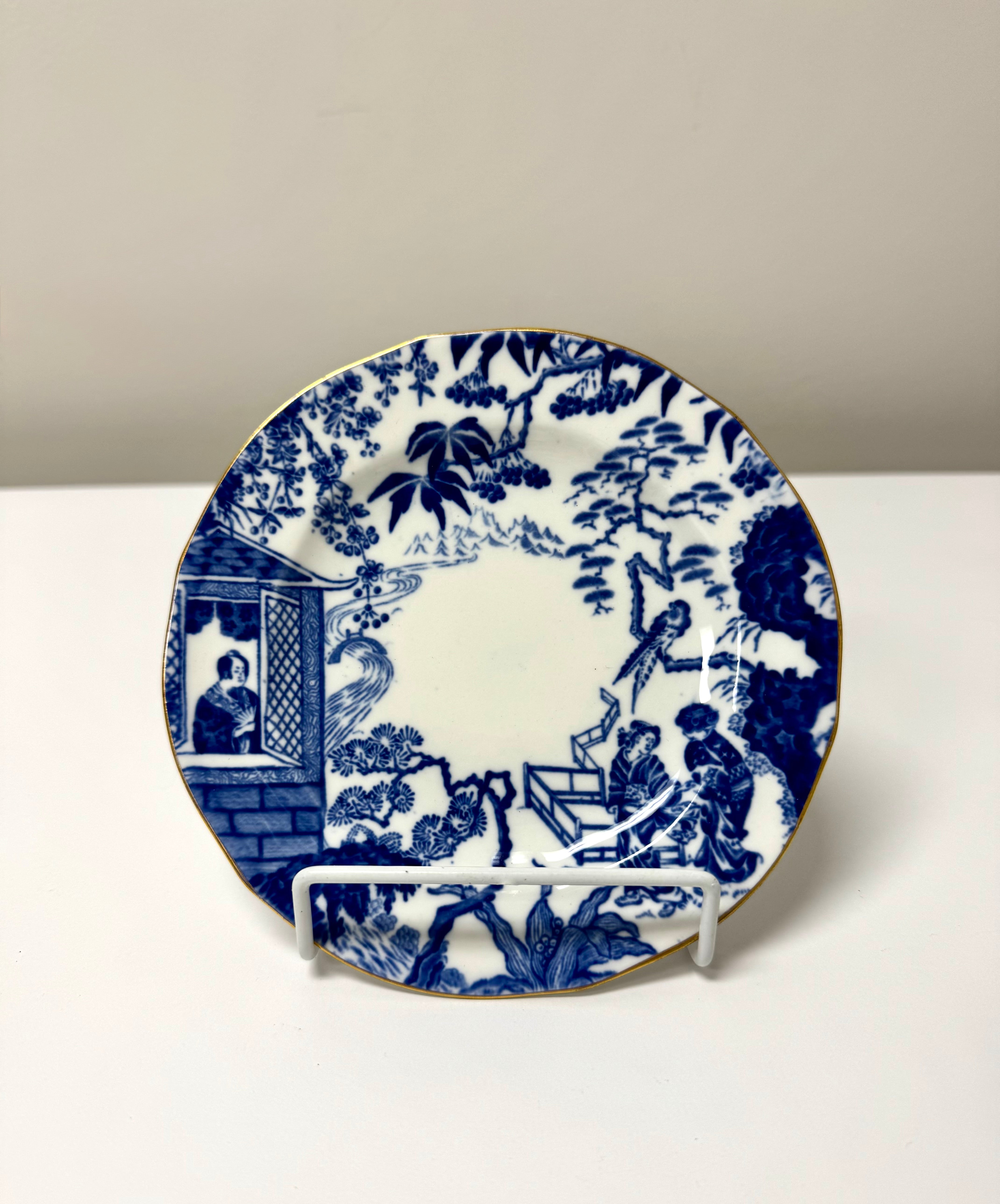 ROYAL CROWN DERBY 'Mikado' Side Plates Set of 2