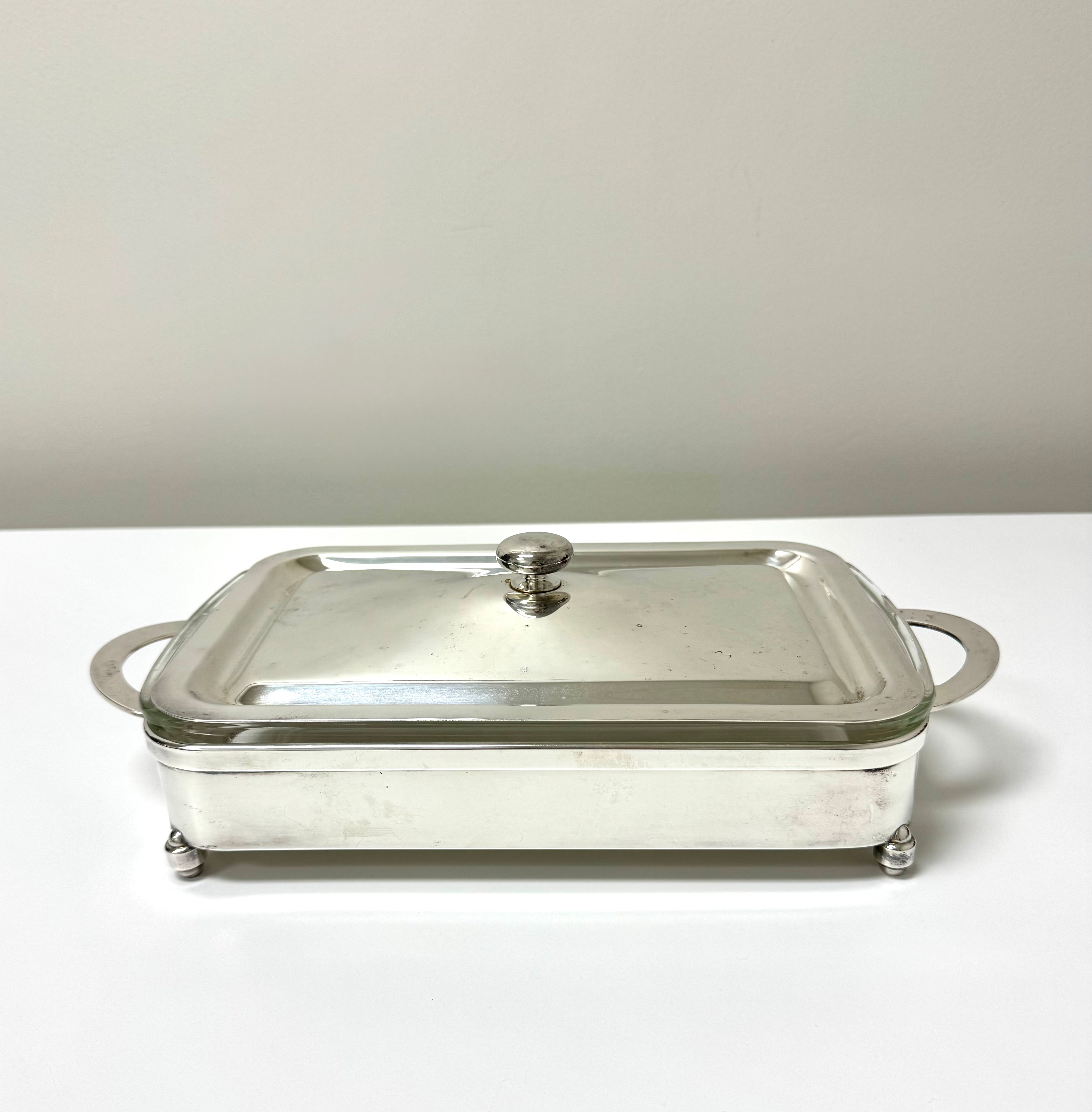 Vintage Silverplate Covered Casserole