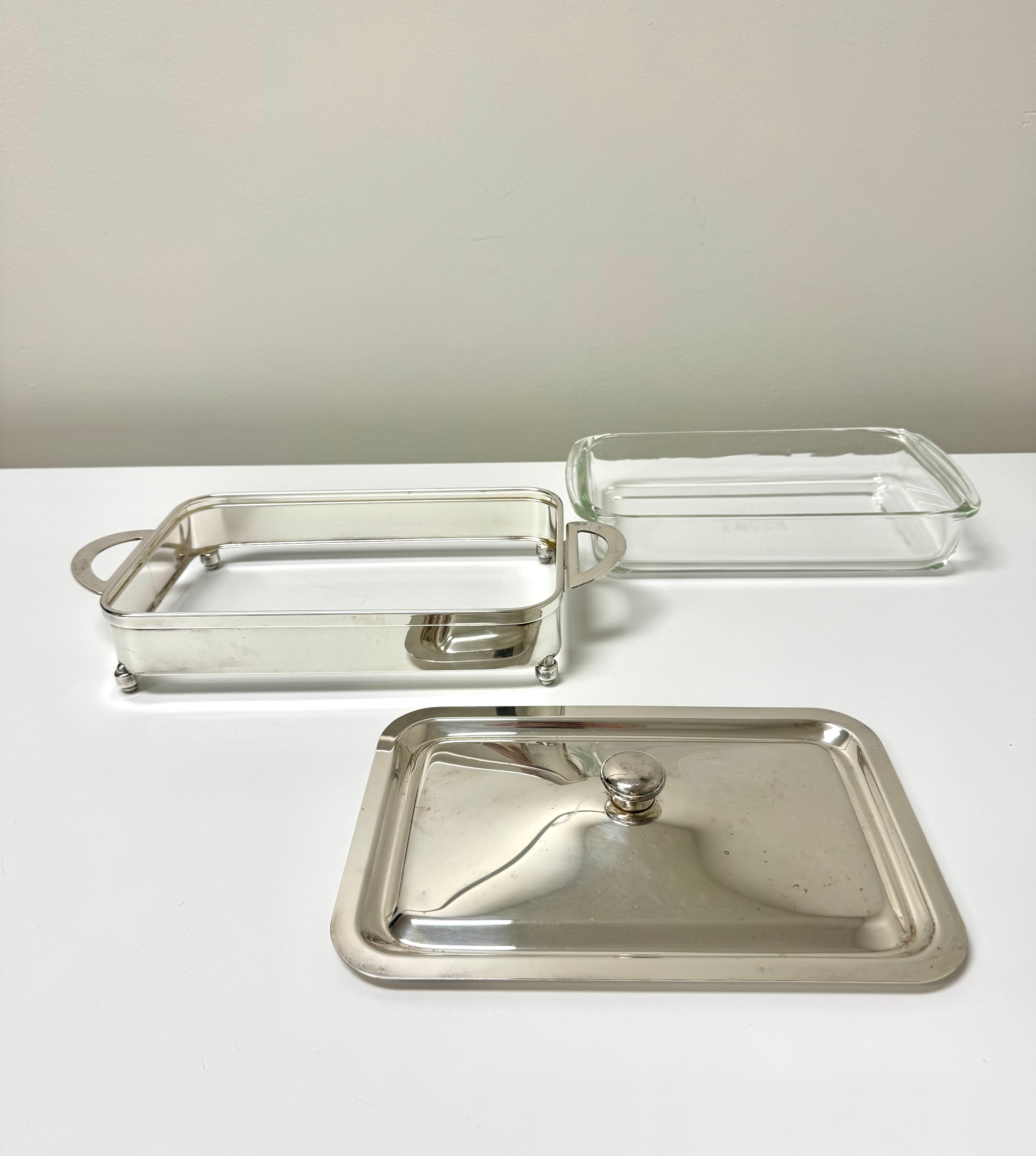 Vintage Silverplate Covered Casserole