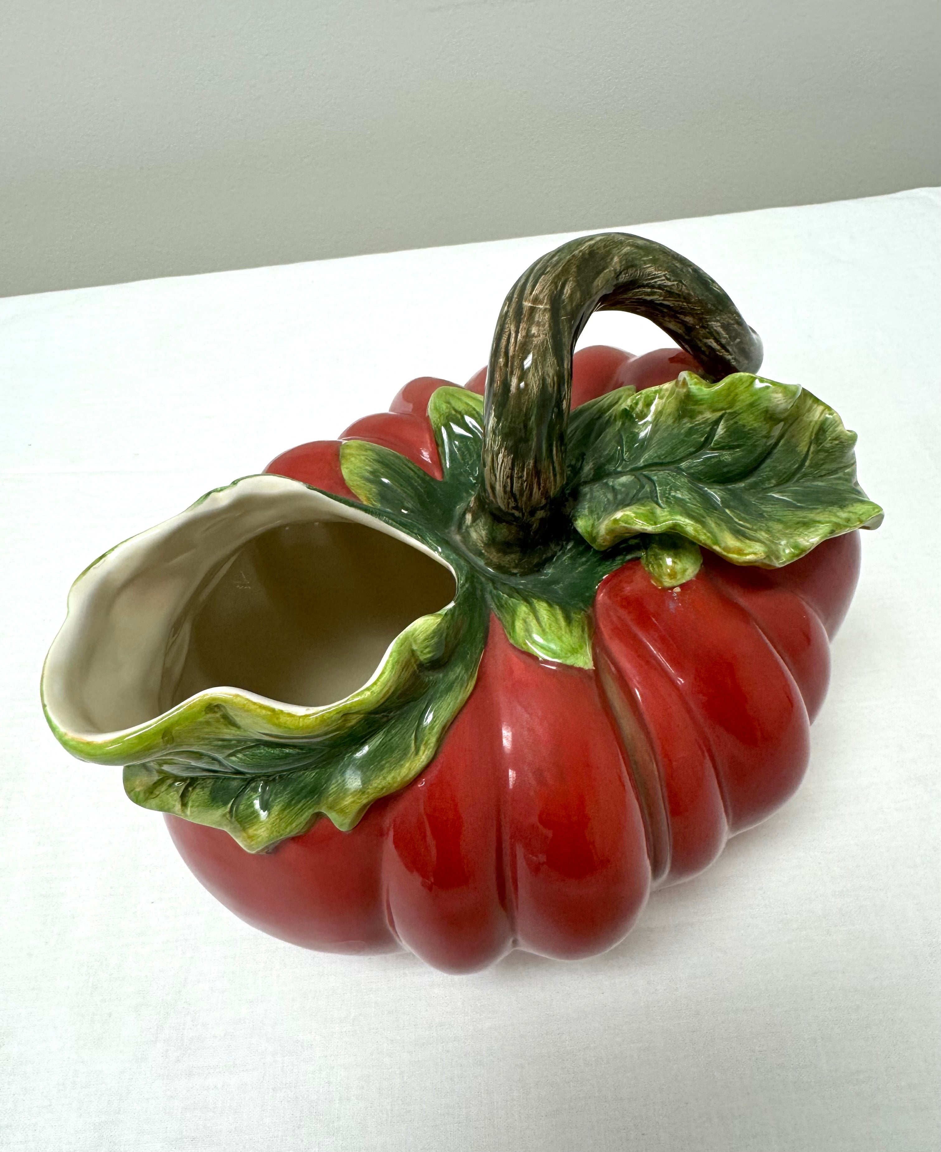 Vintage KALDUN & BOGLE Trompe L'oeil Tomato Pitcher