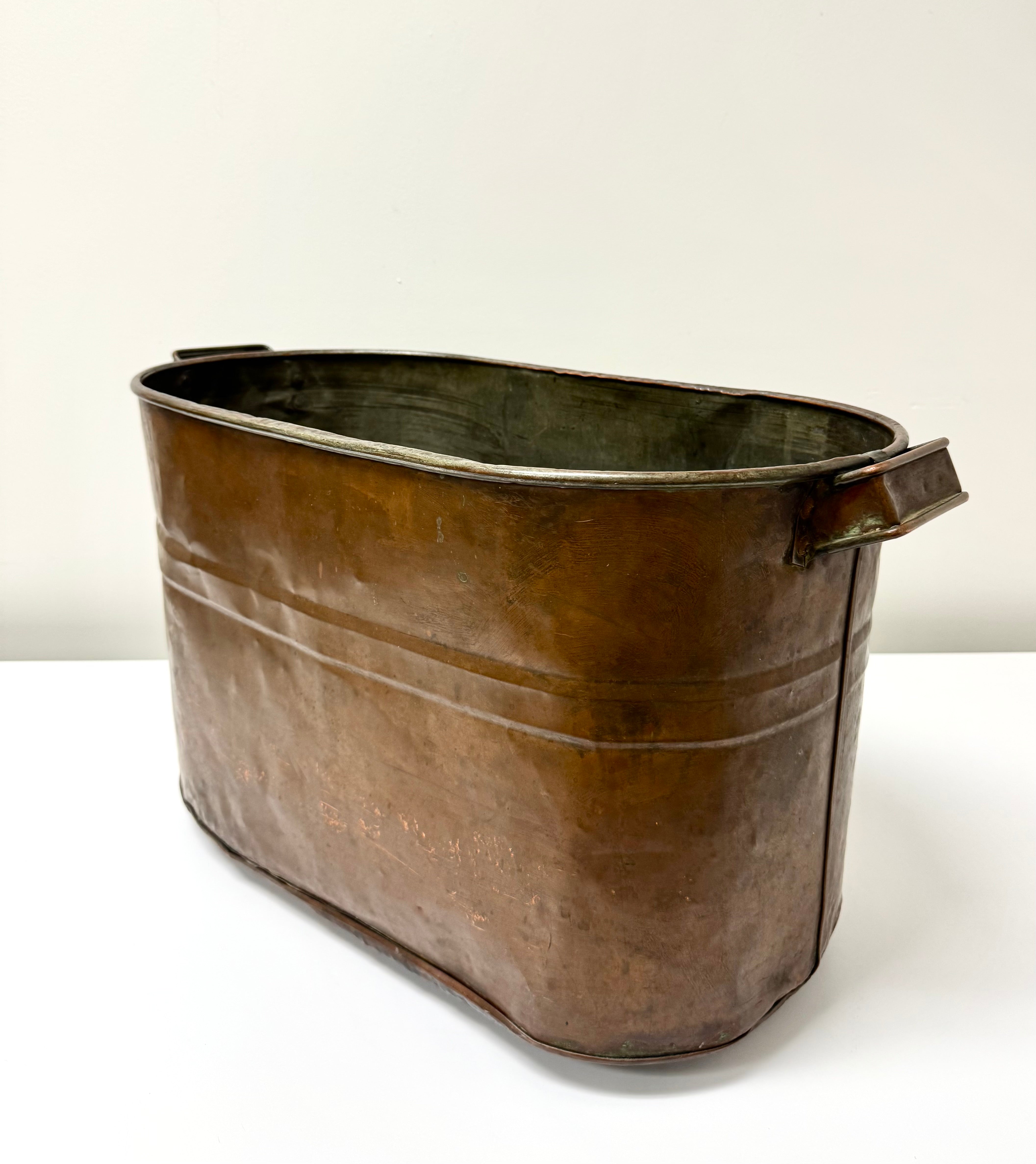 Vintage Copper Boiler Tub