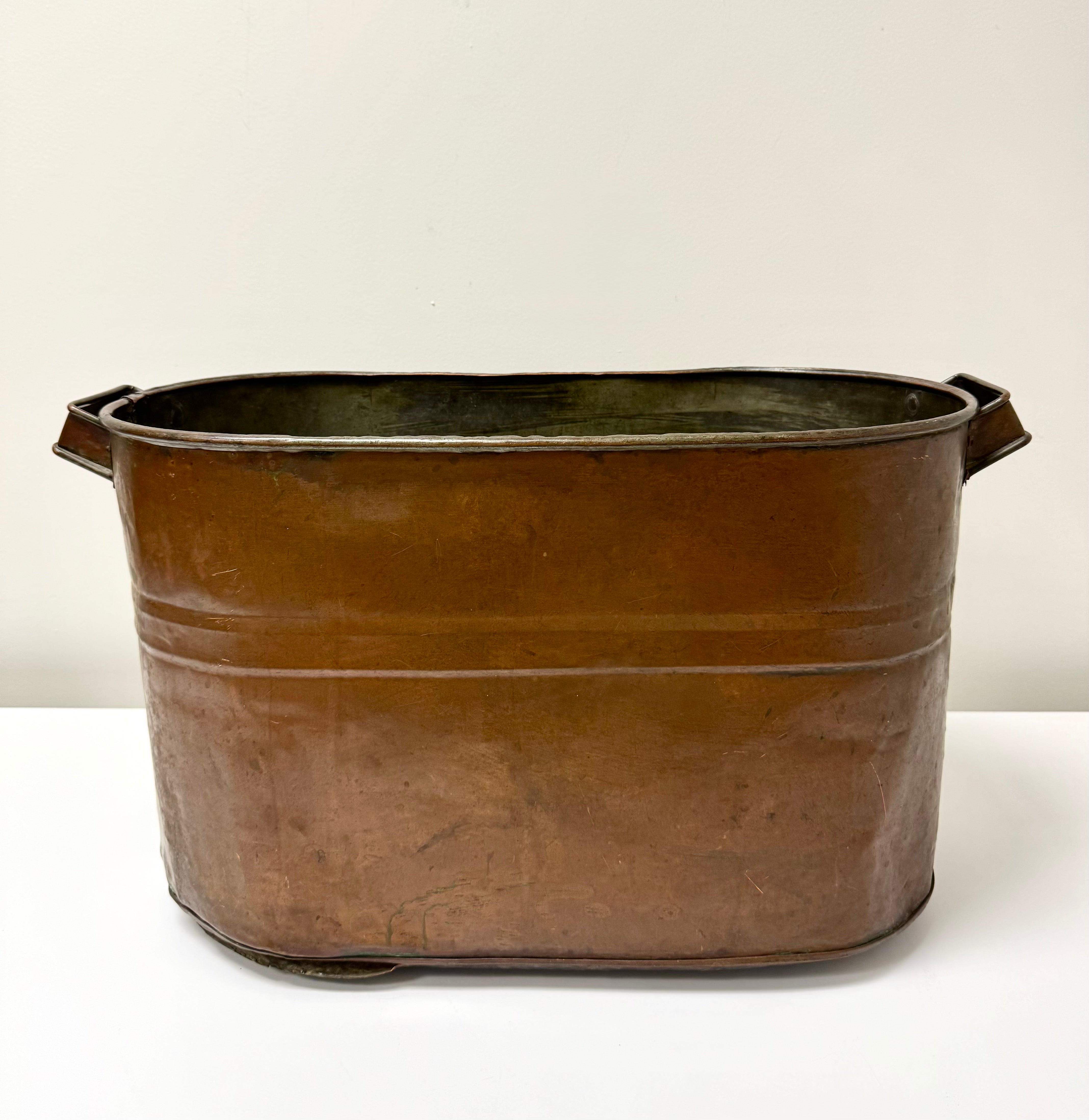 Vintage Copper Boiler Tub