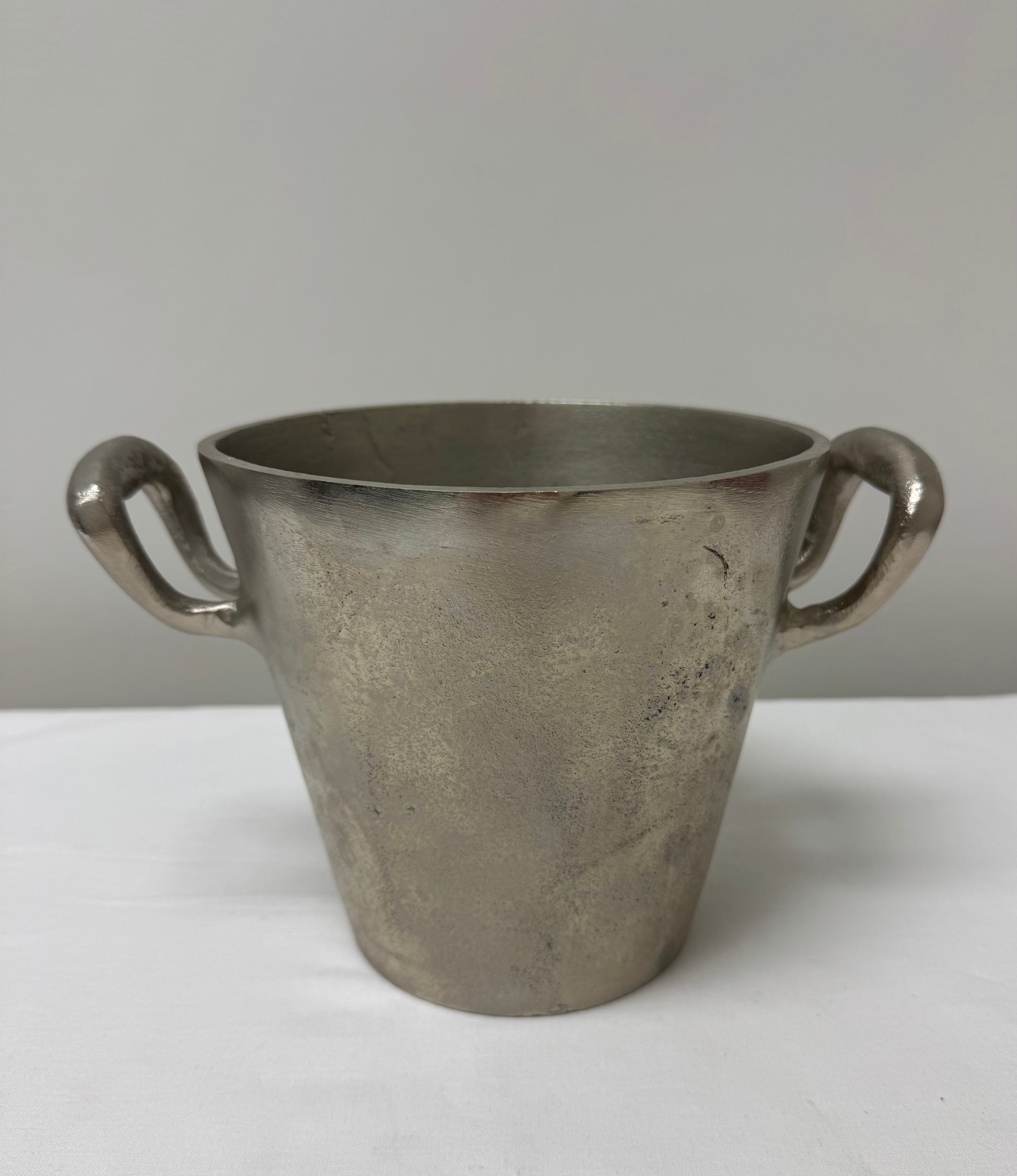 Distressed Metal Wine Cooler