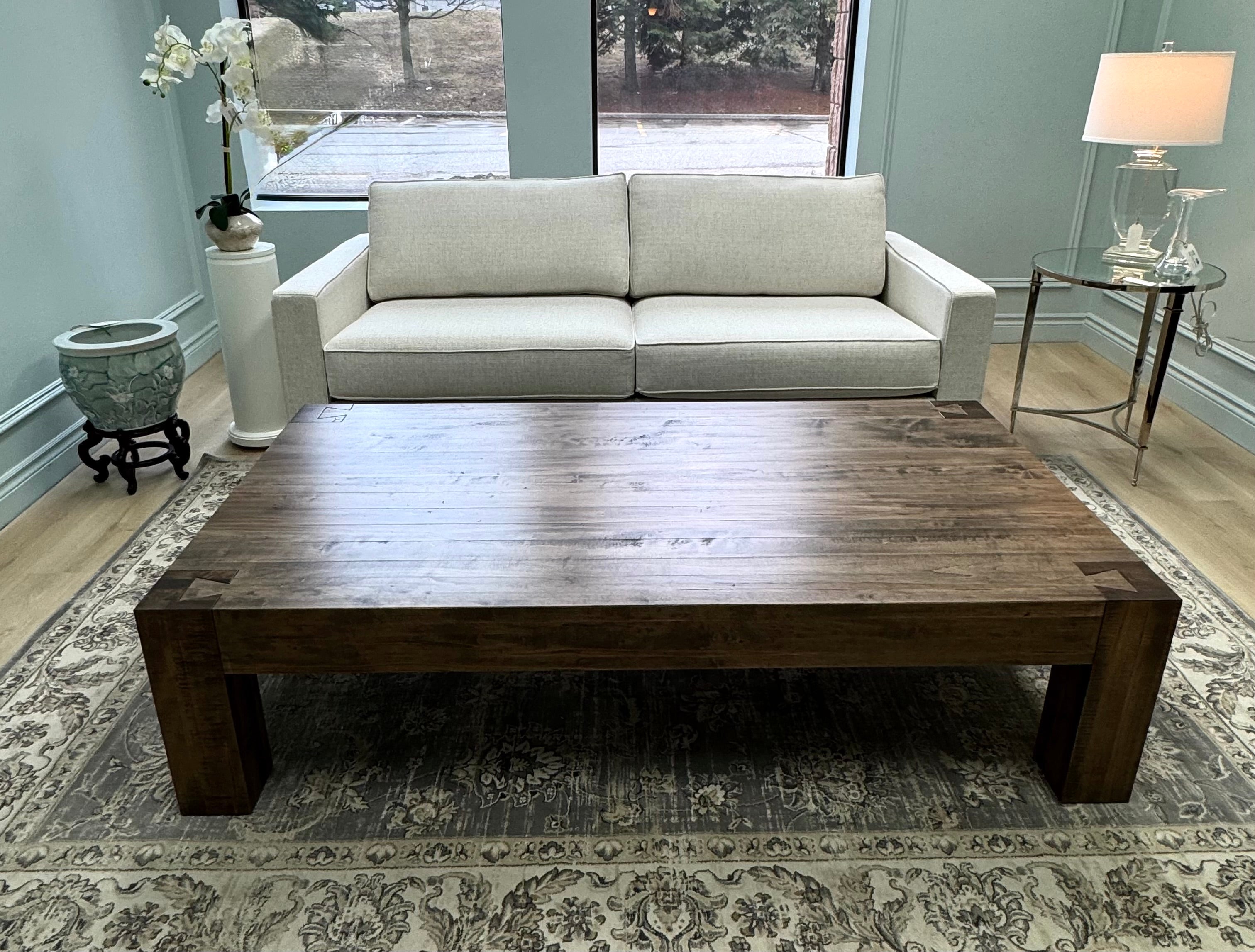 Wormy Maple Coffee Table