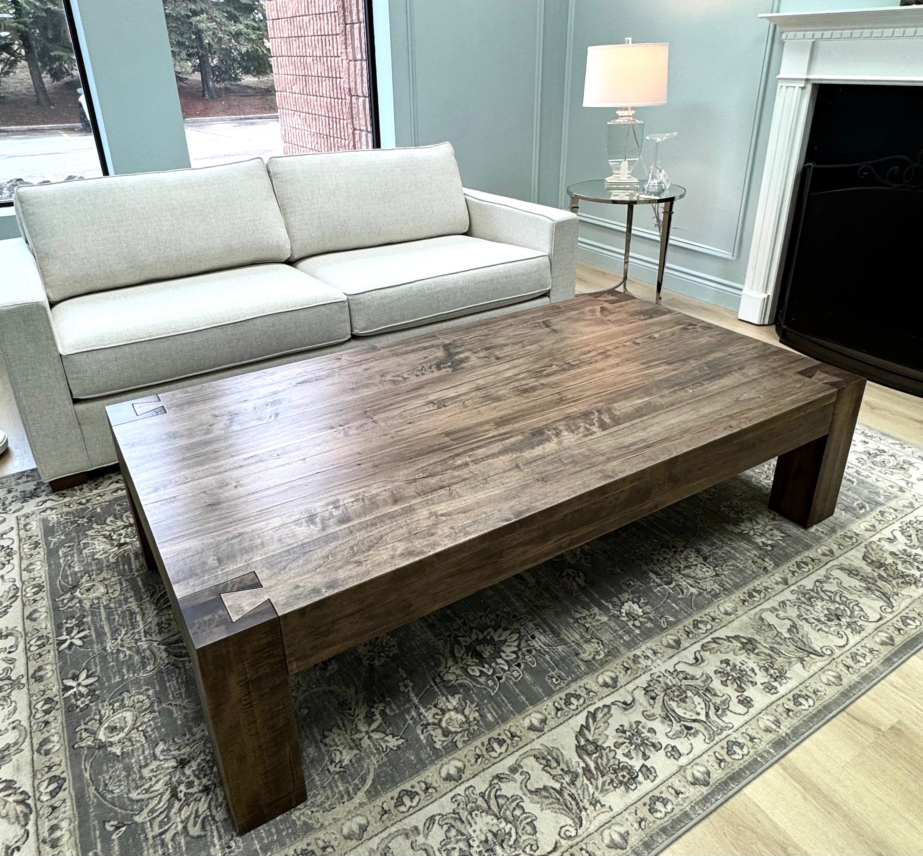 Wormy Maple Coffee Table