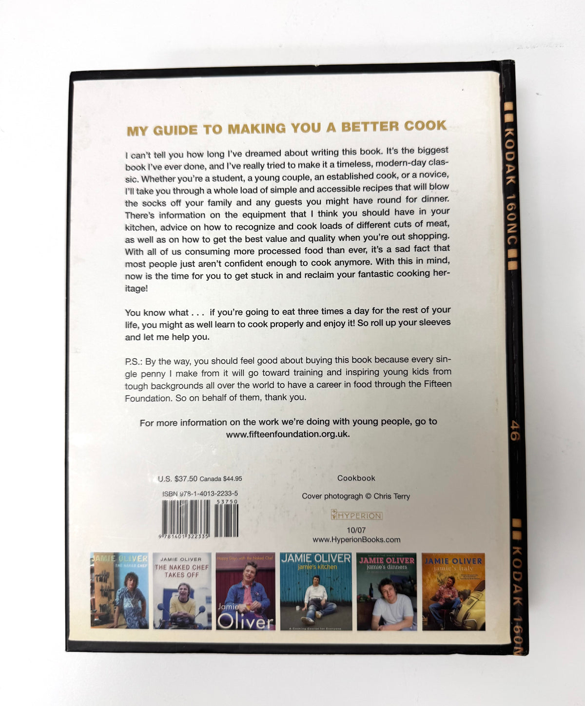 'Cook with Jamie' Hardcover