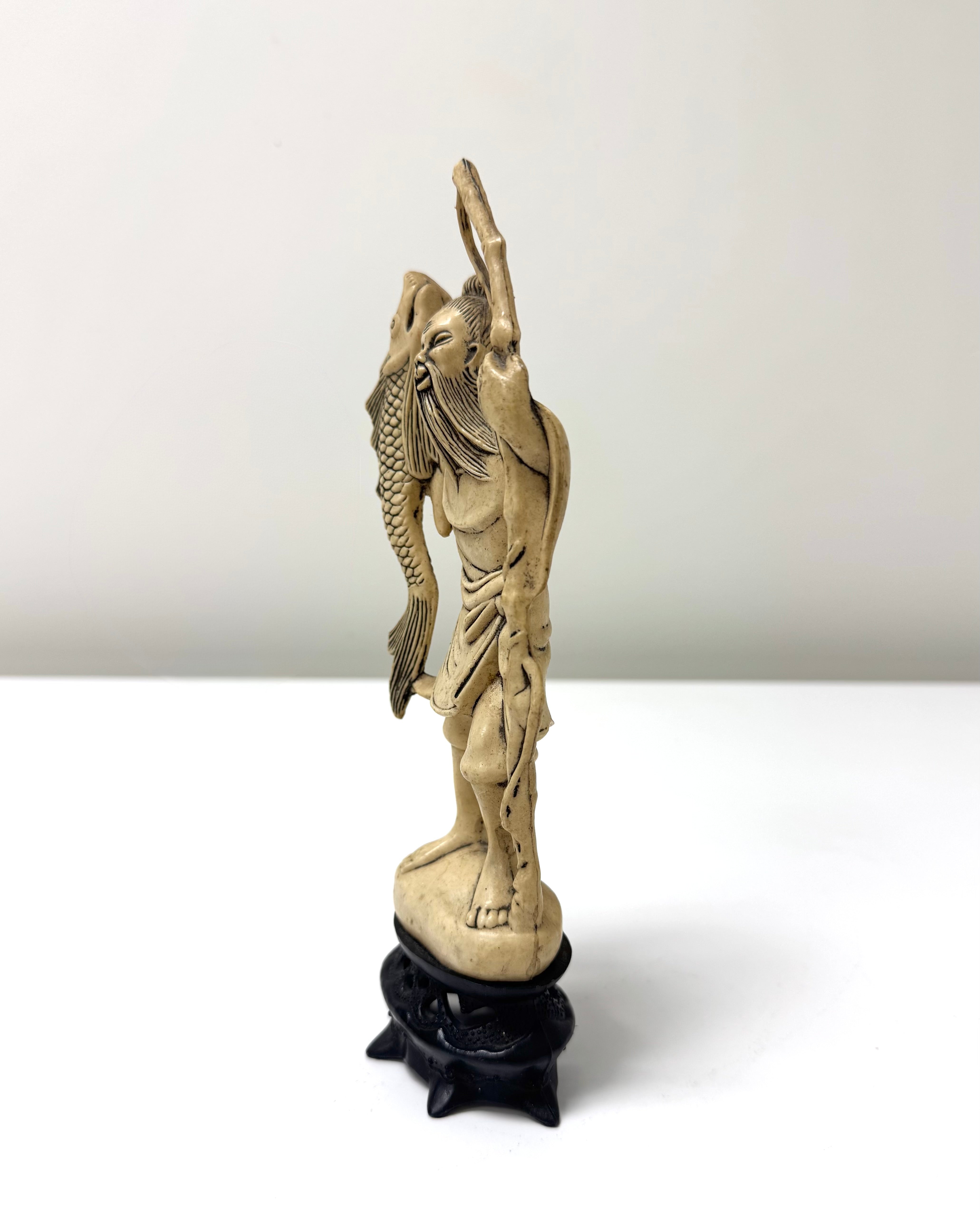 Asian Fisherman Figure