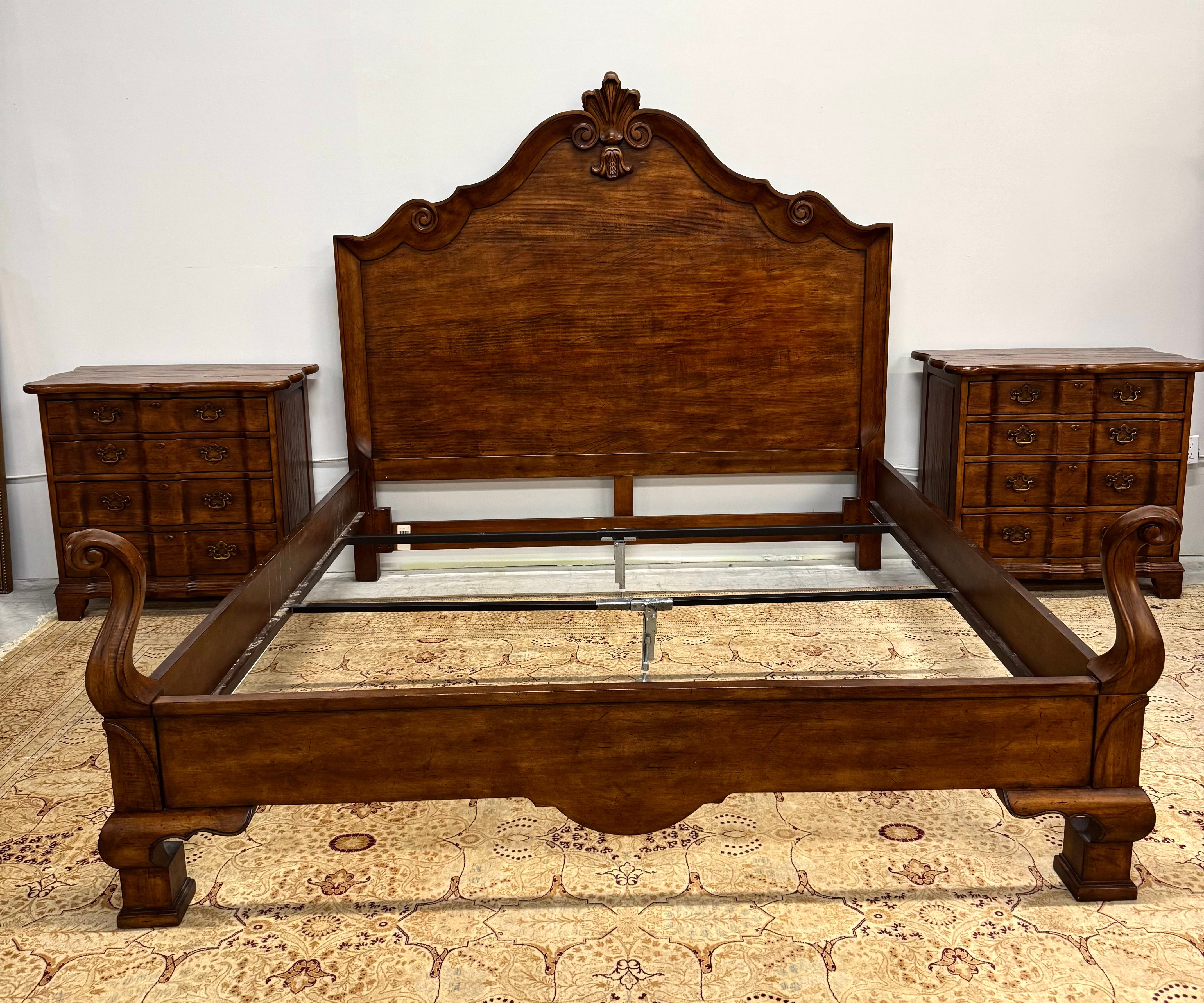 CENTURY FURNITURE 'Towne & Country' King Bed