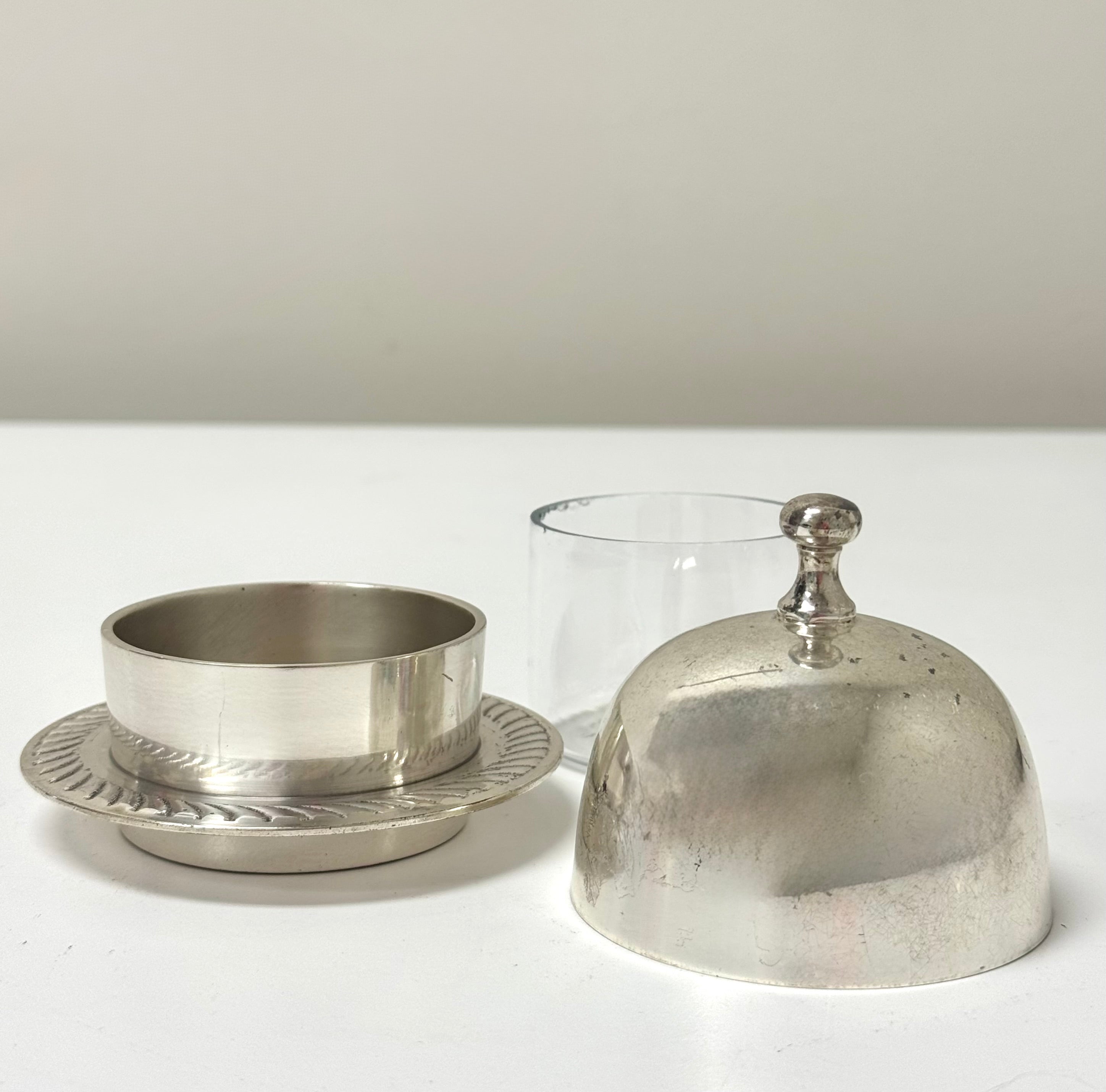 Vintage Silverplate Butter Bell
