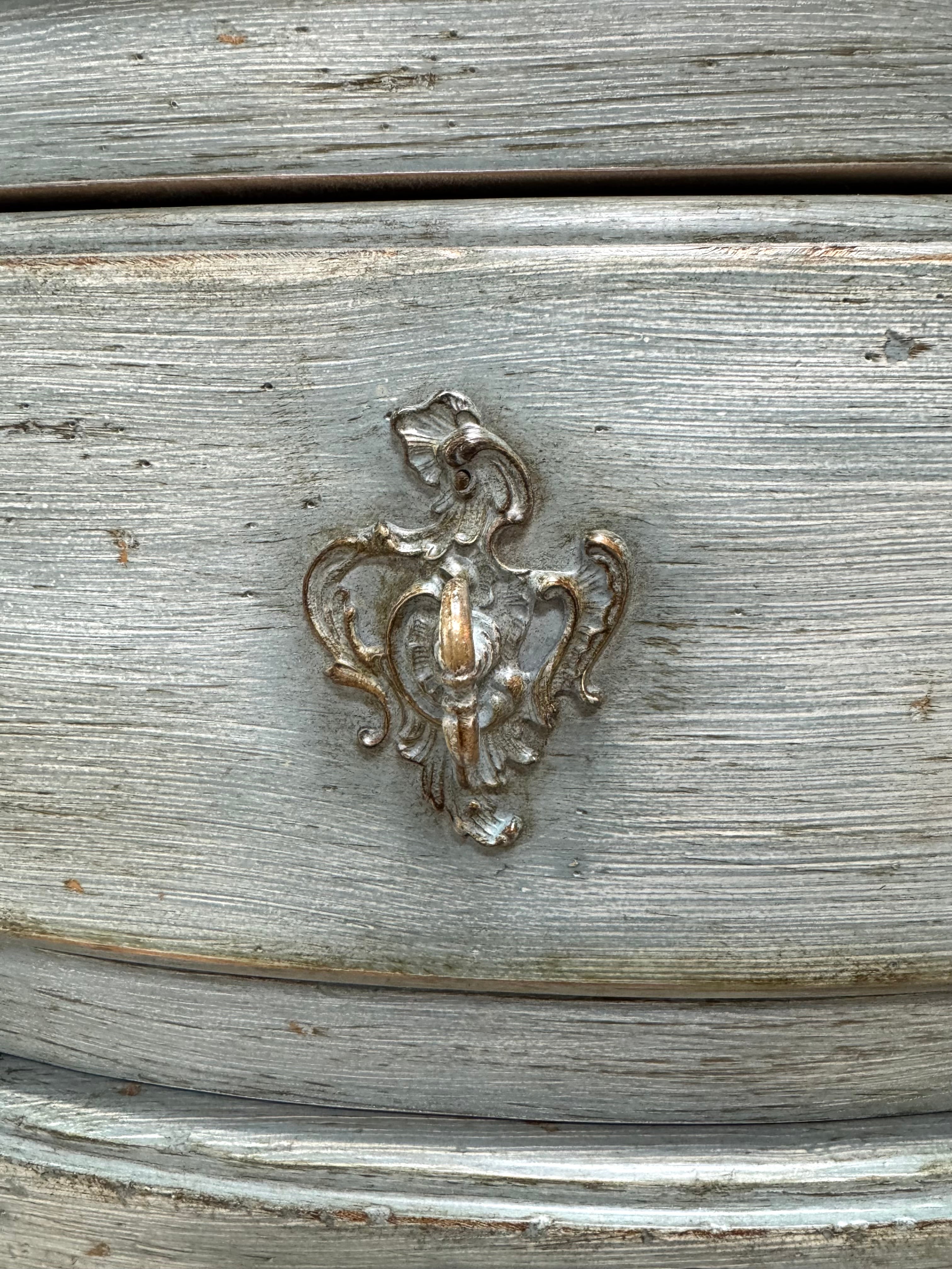 French Blue Bordeaux Dresser
