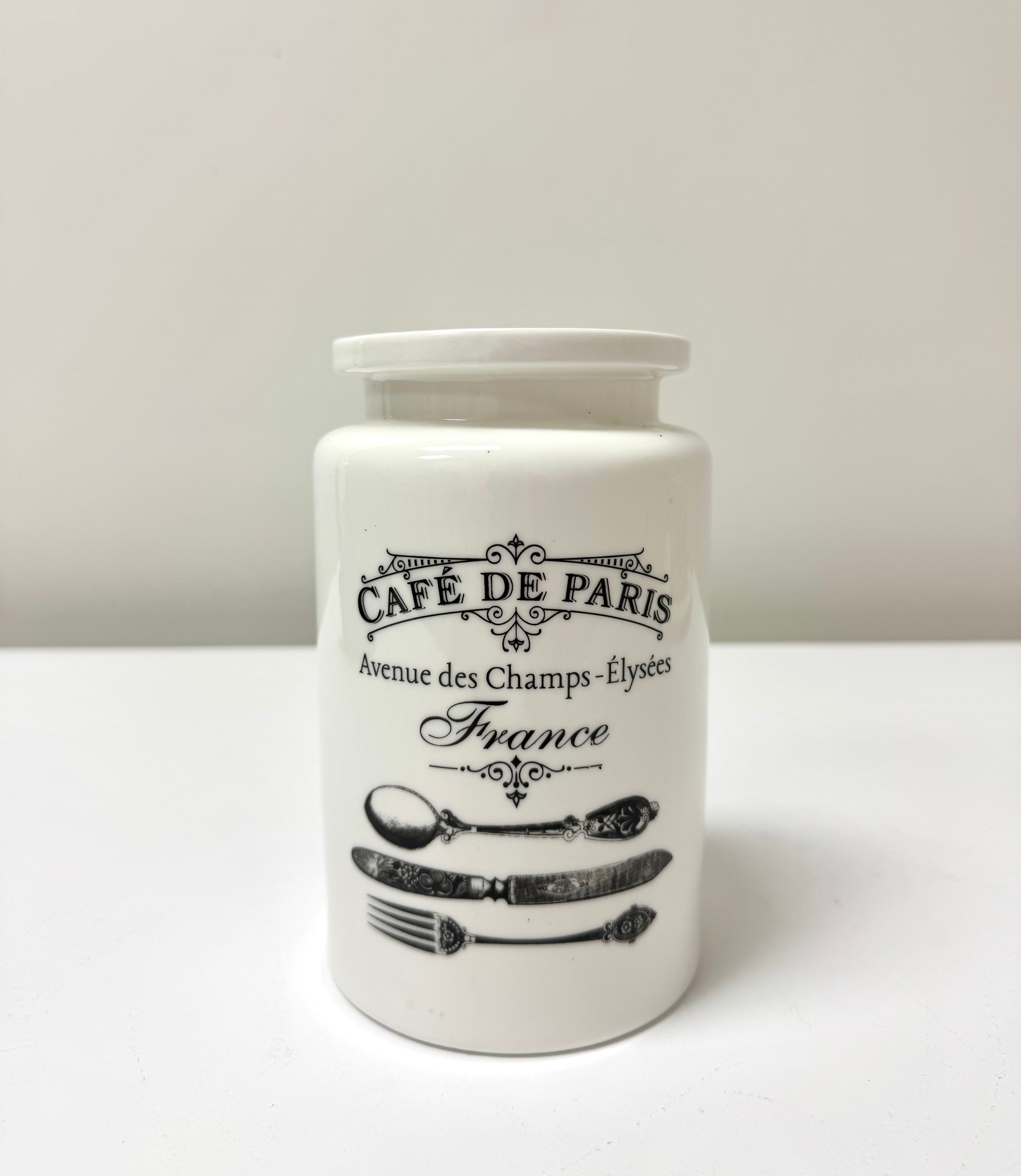 'Cafe de Paris' Utensil Holder