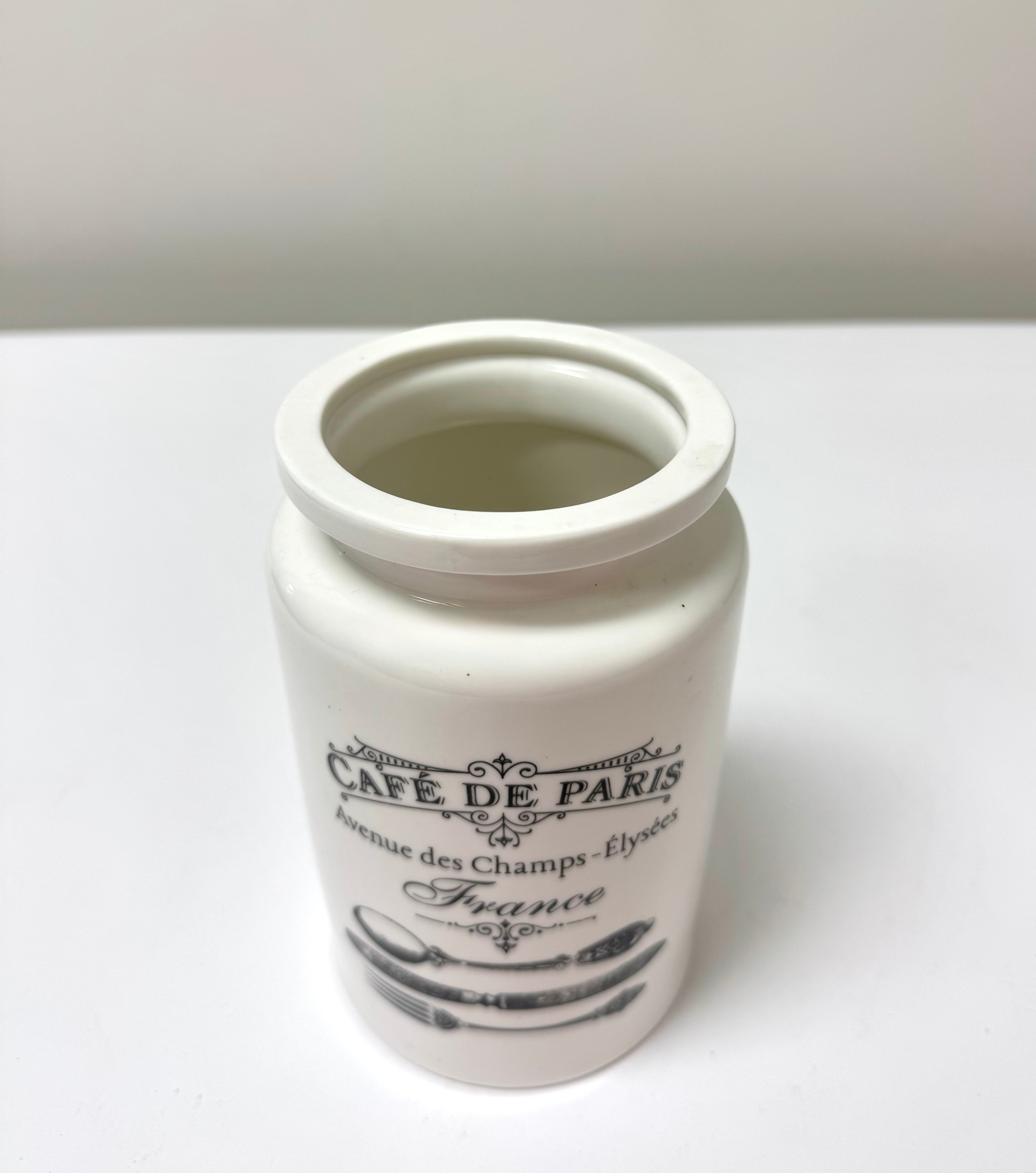 'Cafe de Paris' Utensil Holder