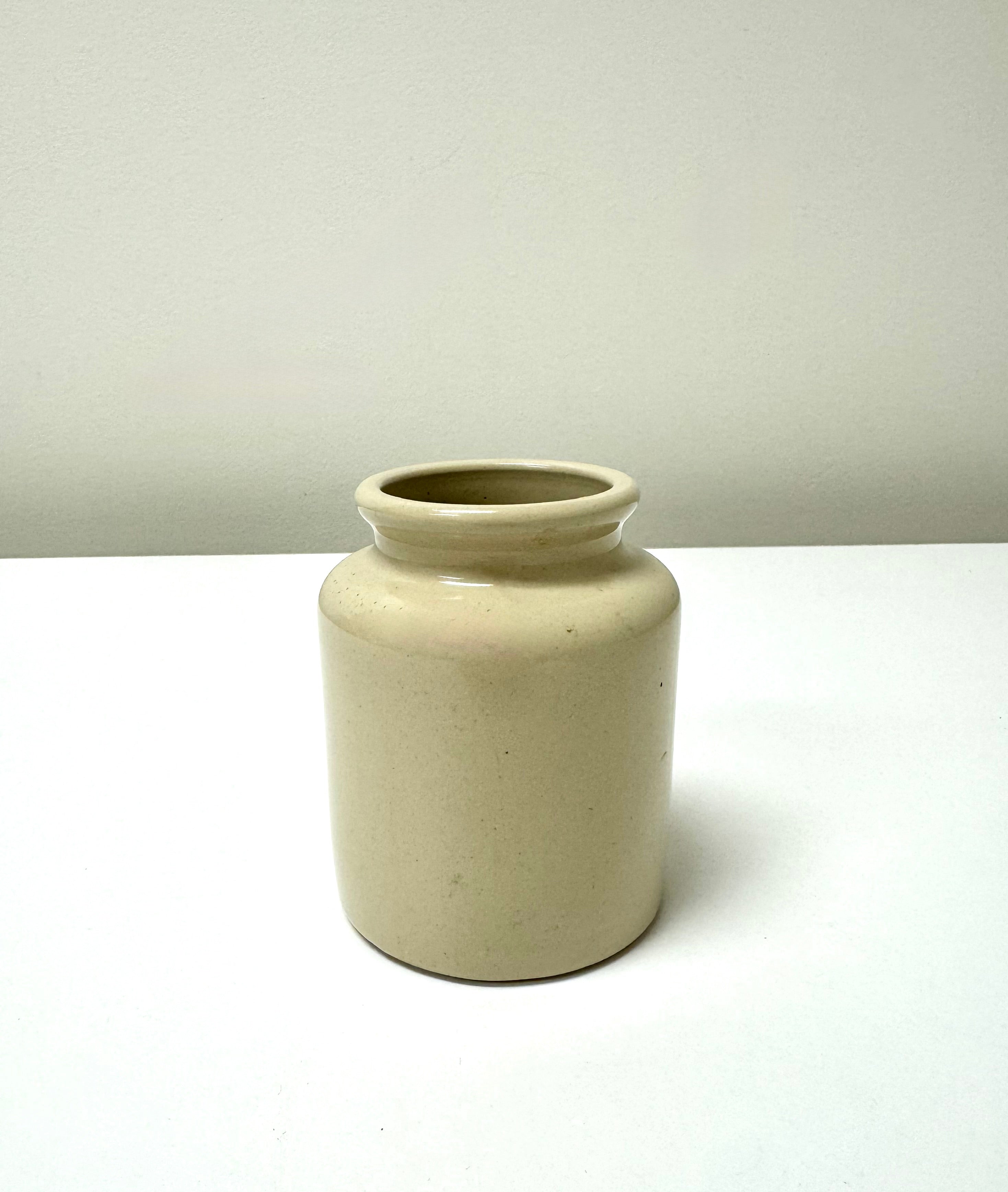 Stoneware Mustard Crock