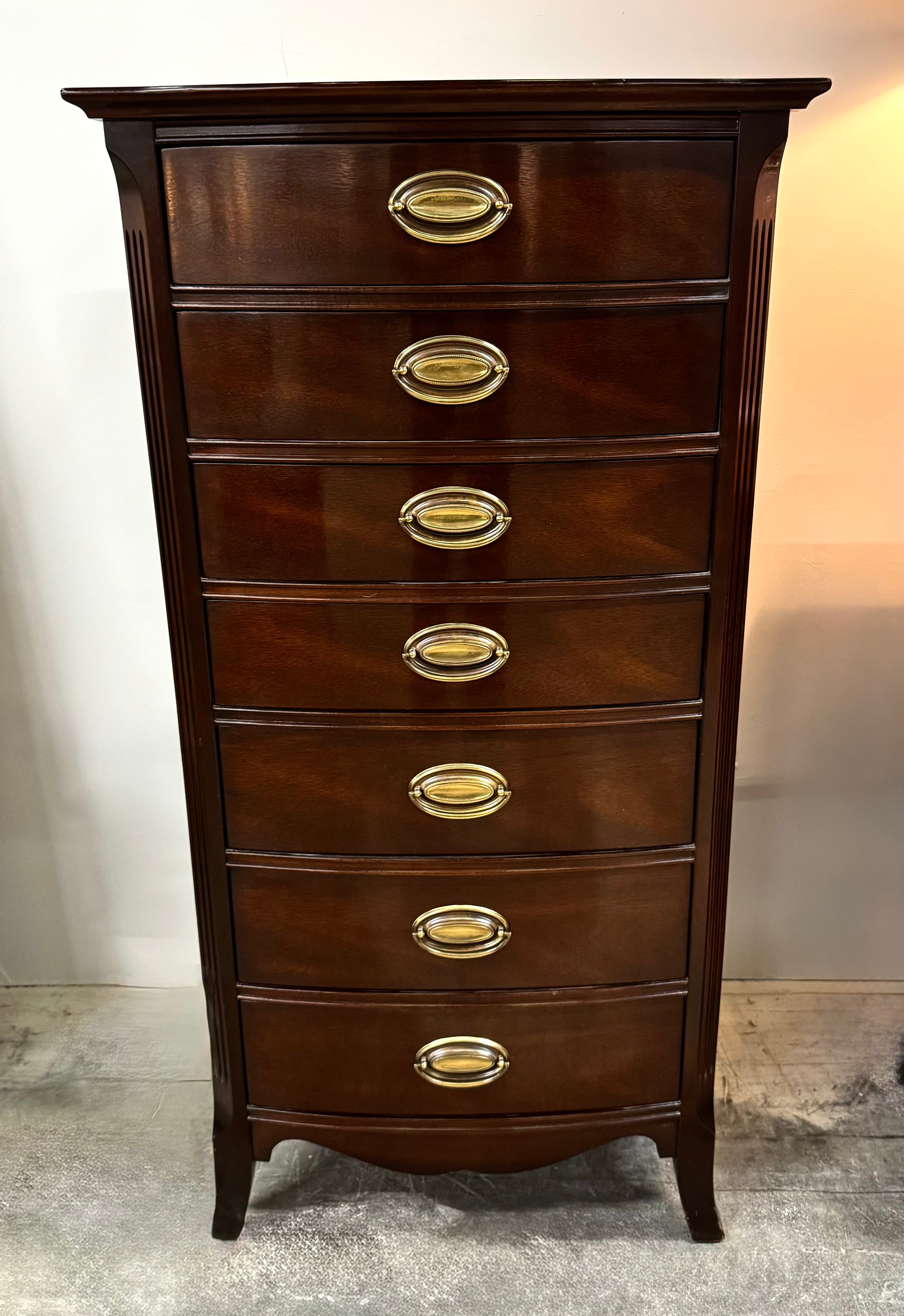 Federal Style Mahogany Lingerie Chest