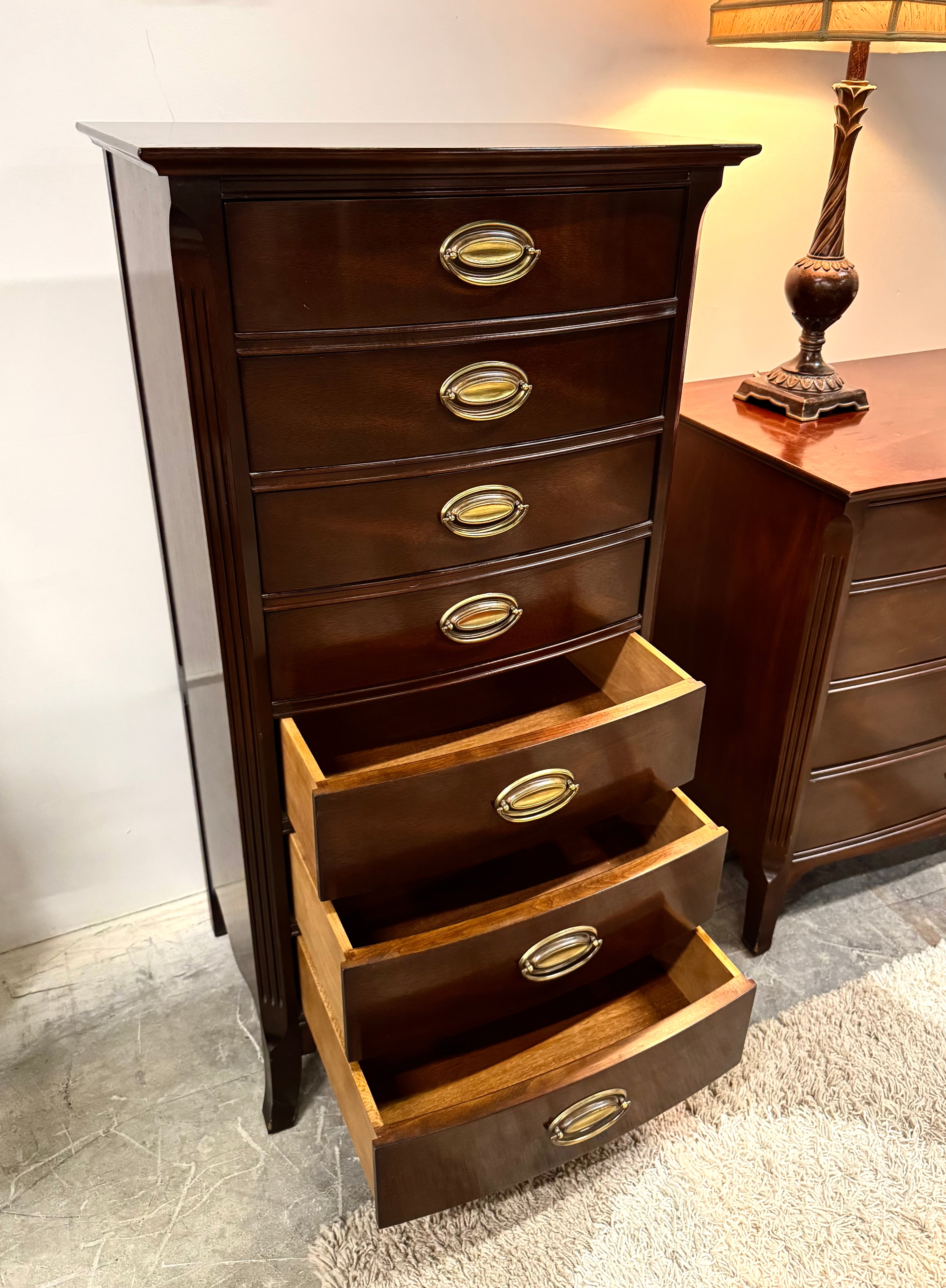 Federal Style Mahogany Lingerie Chest