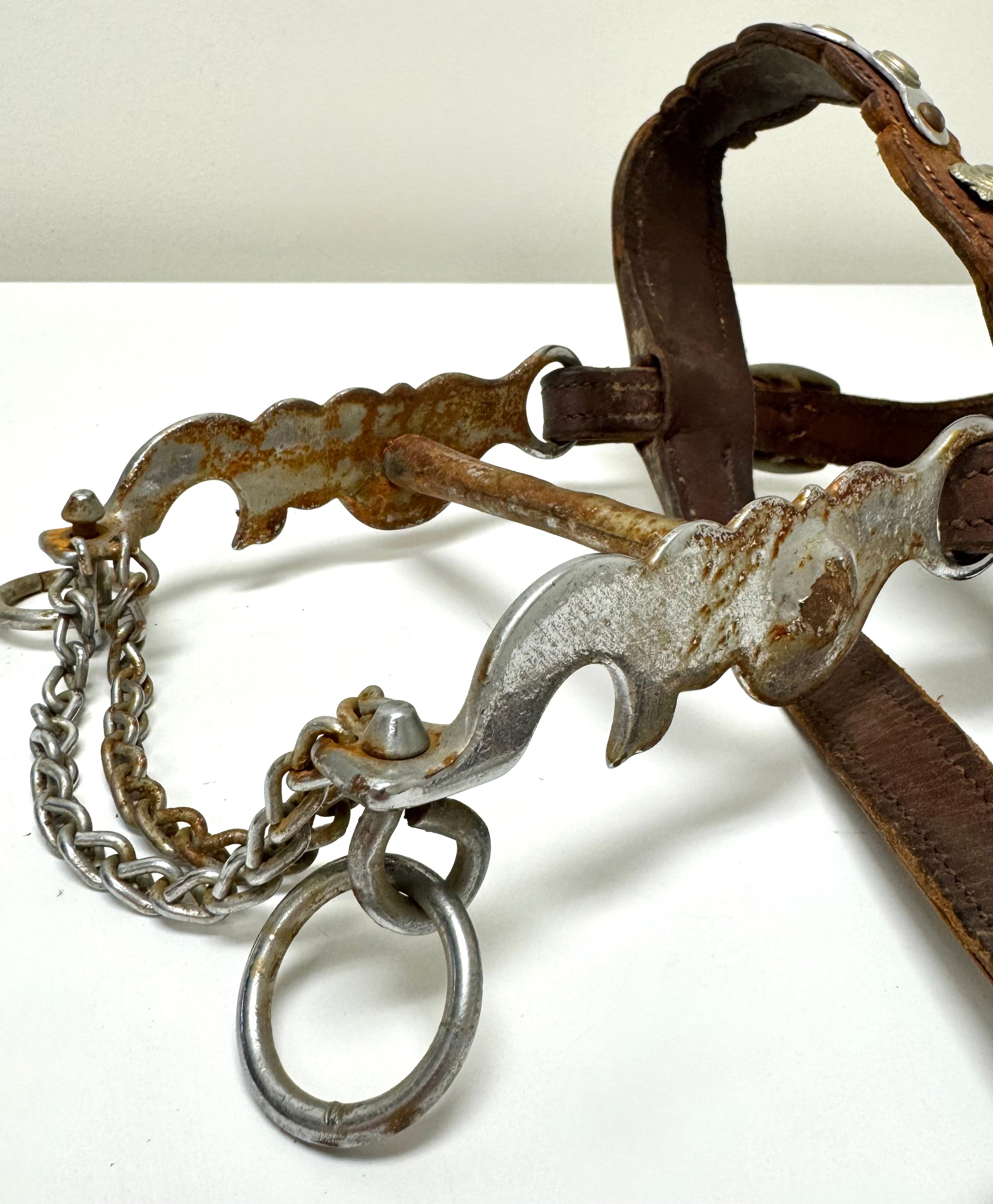 Vintage Complete Western Brown Leather Bridle
