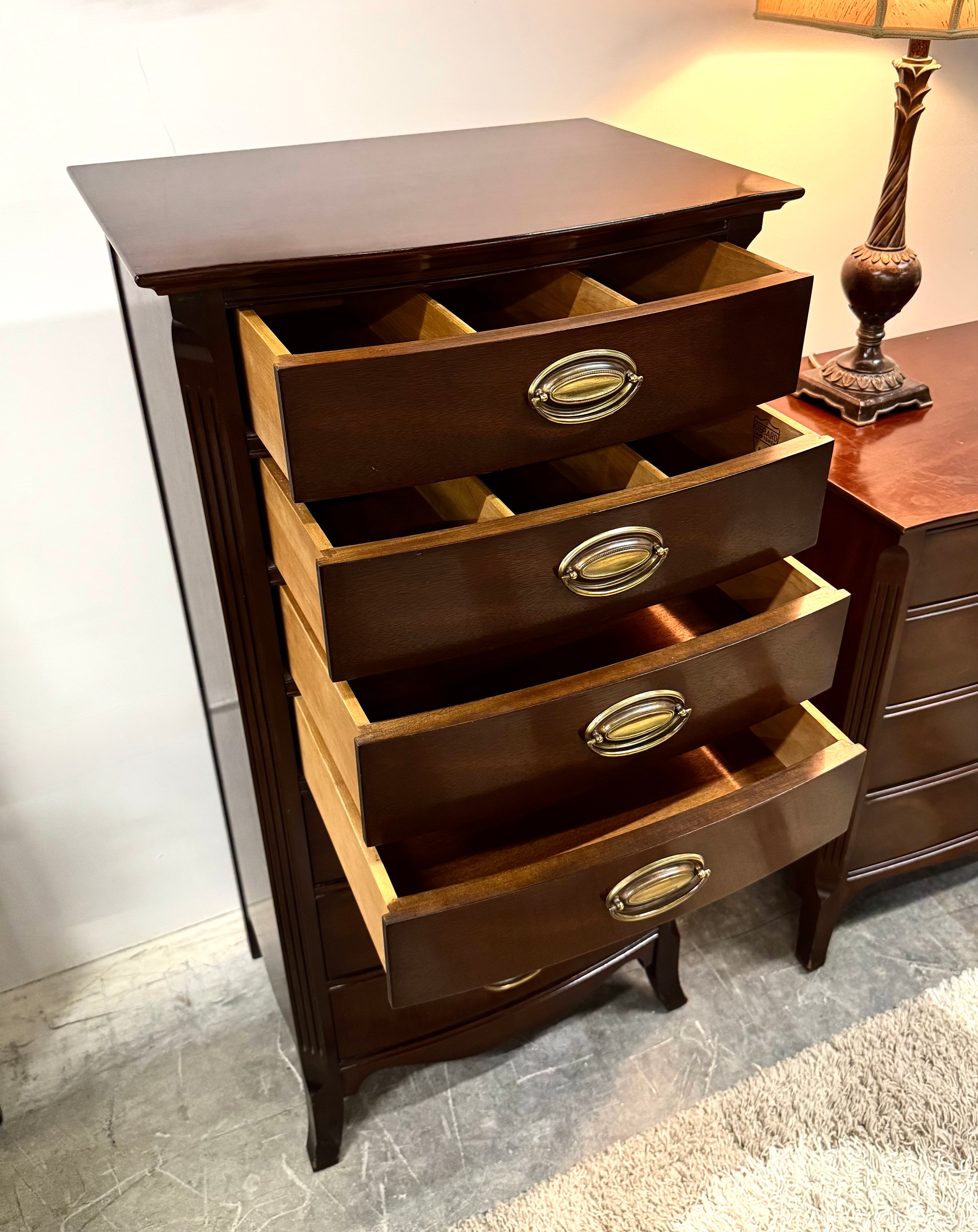 Federal Style Mahogany Lingerie Chest