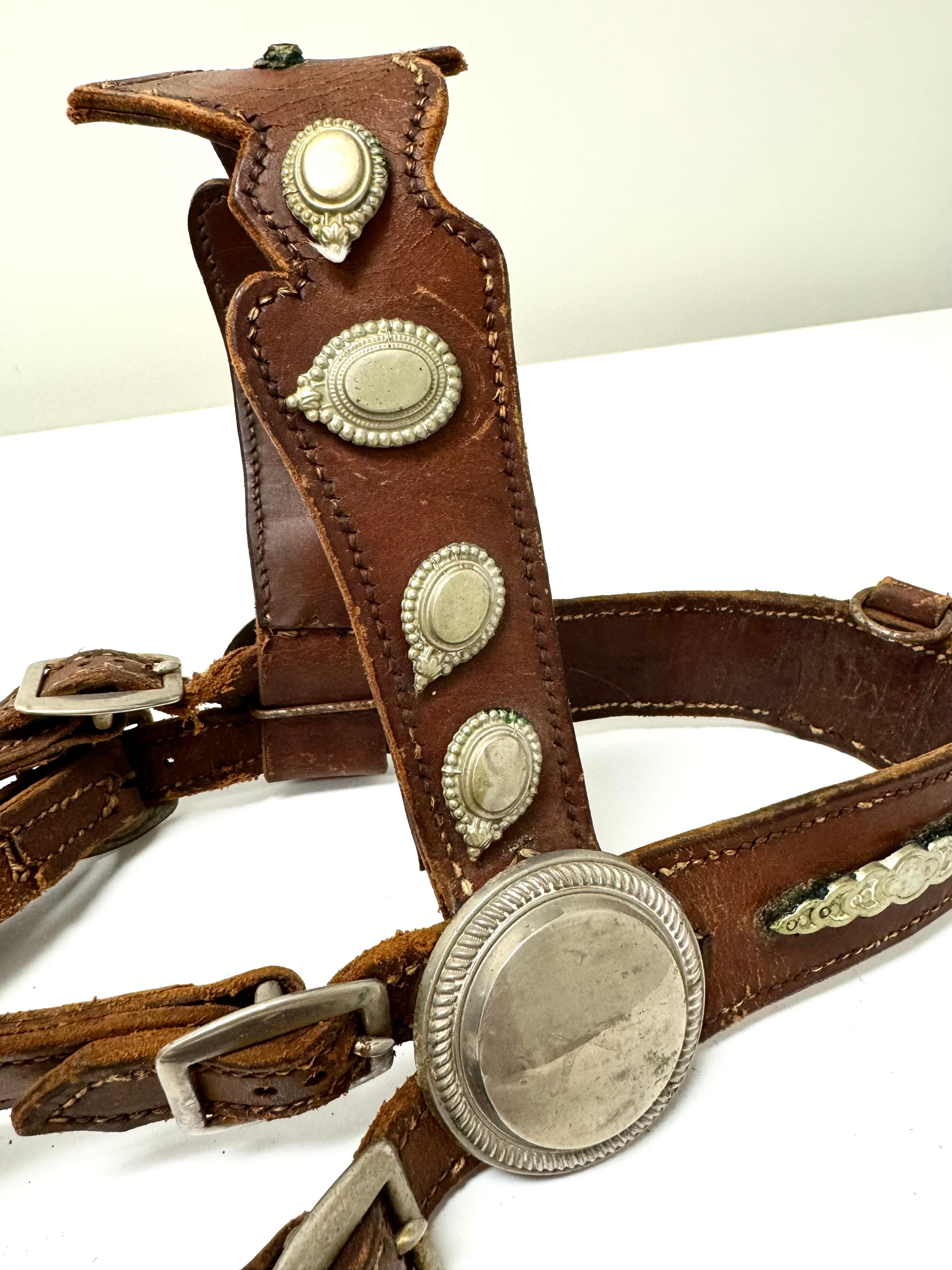 Vintage Complete Western Brown Leather Bridle