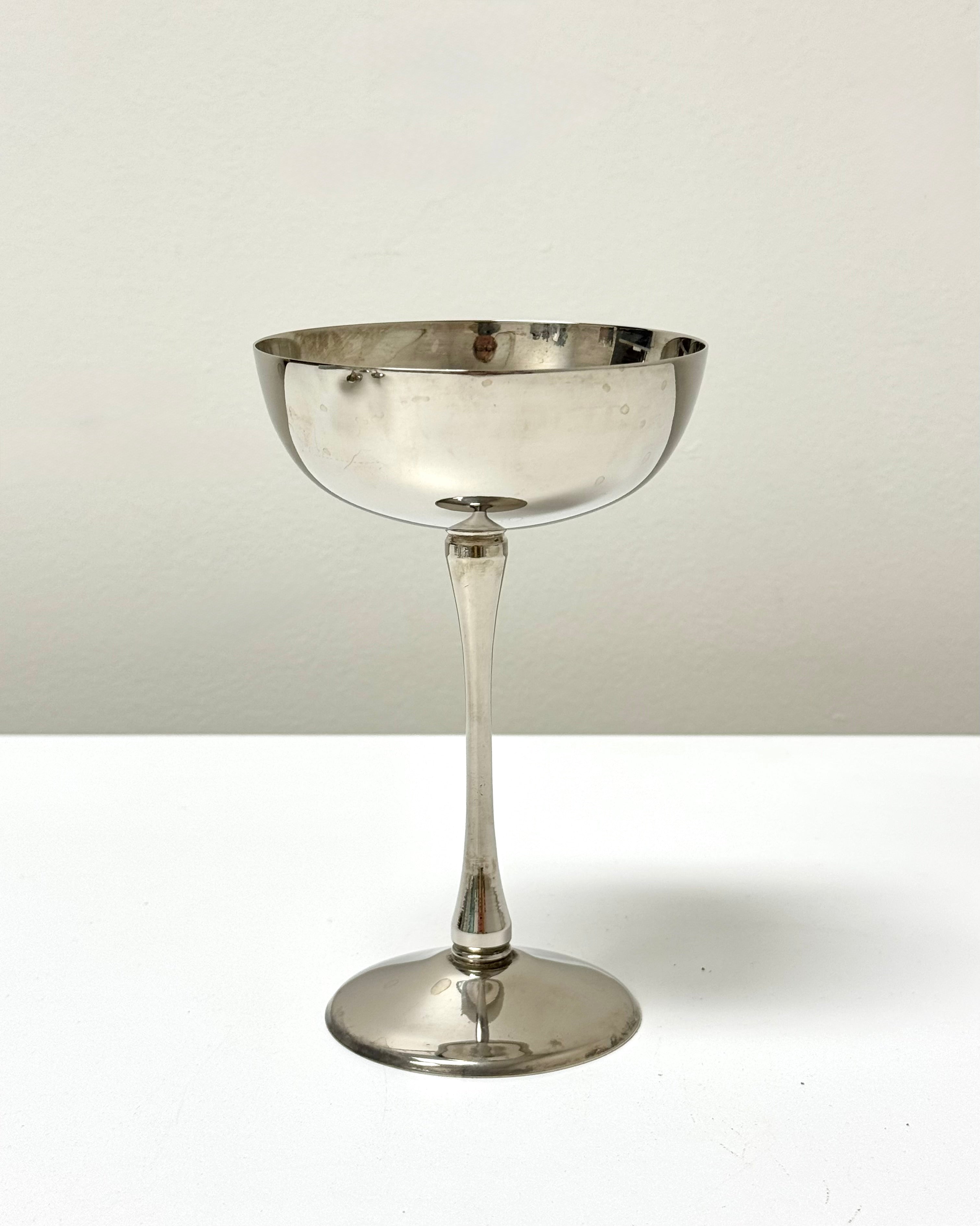 Vintage Silverplate Coupe