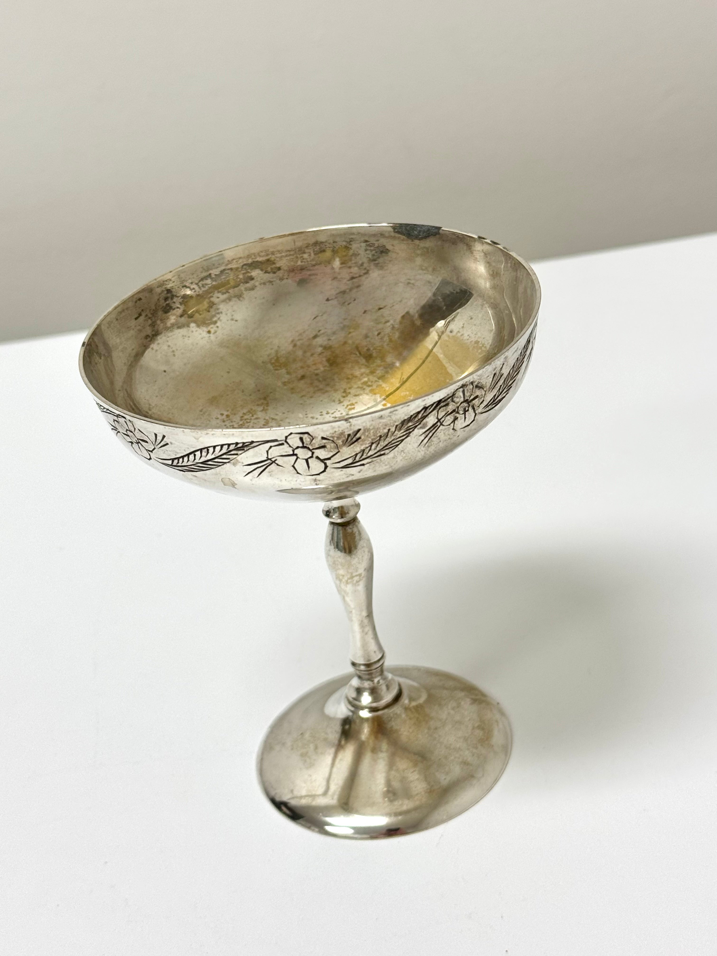 Old Silver Etched Coupe