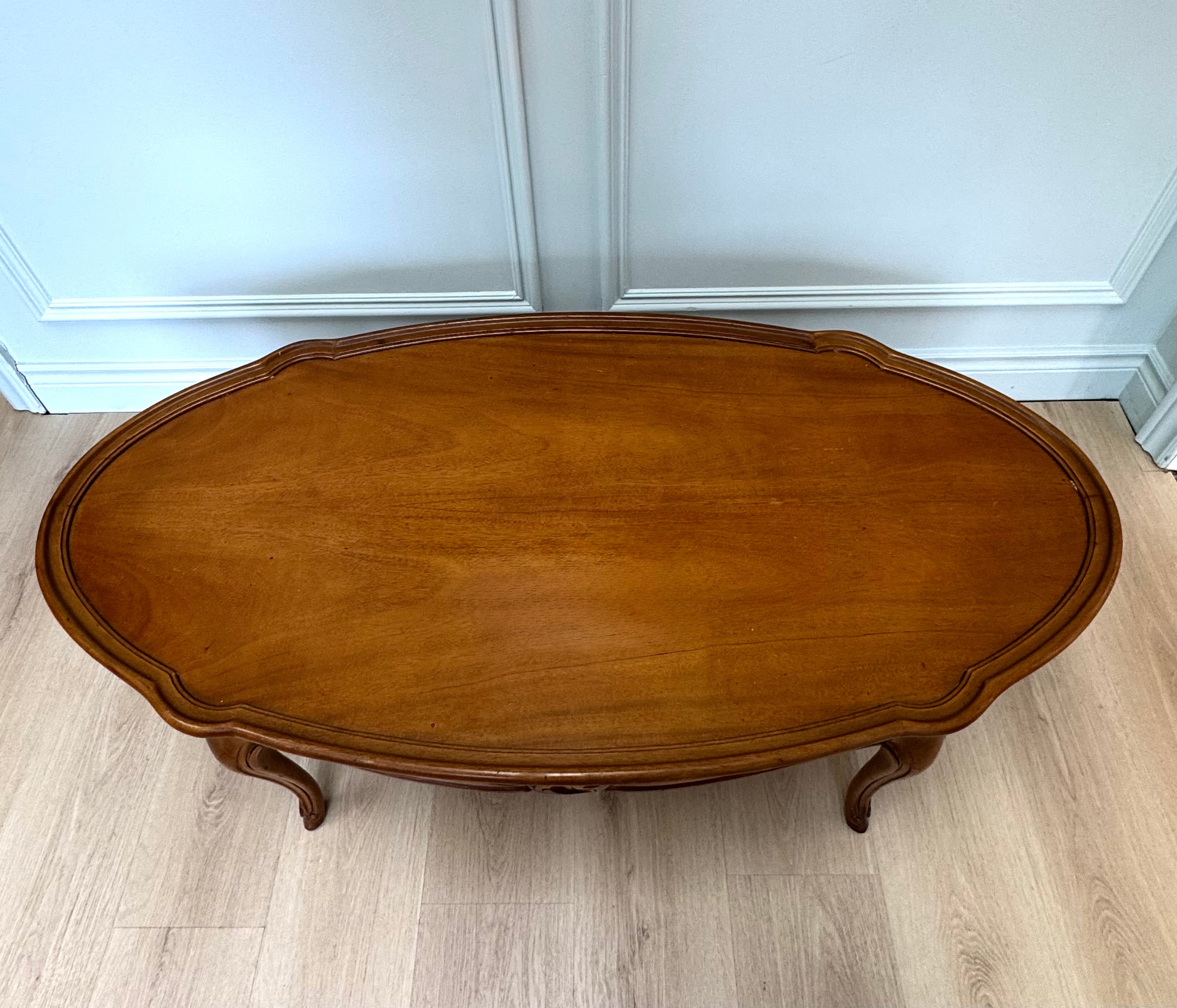 French Provincial Walnut Coffee Table